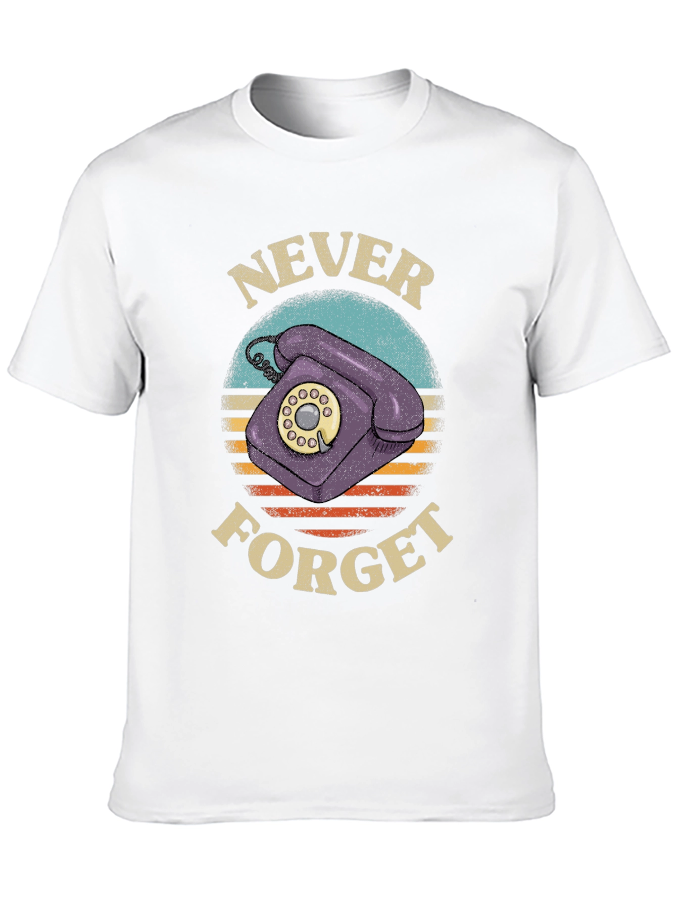 Retro Never Forget Phone T-Shirt