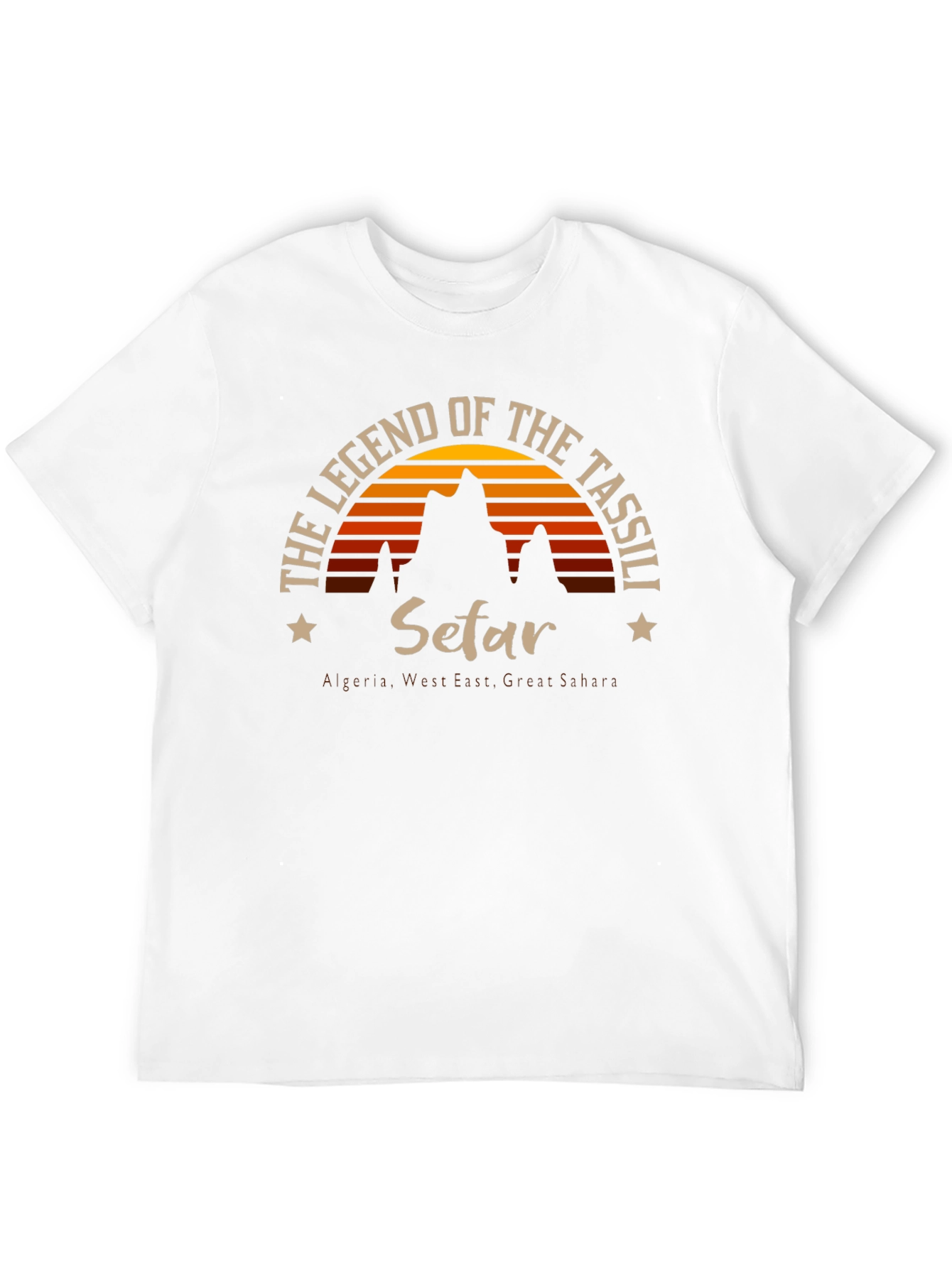 Legend of Tassili Setar Black T-Shirt