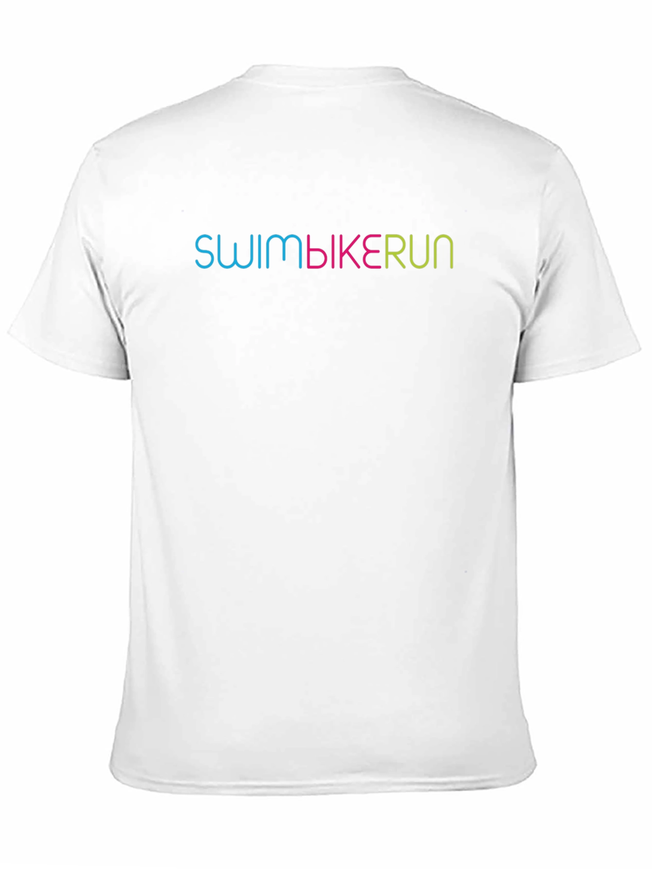 Swim Bike Run Black T-Shirt