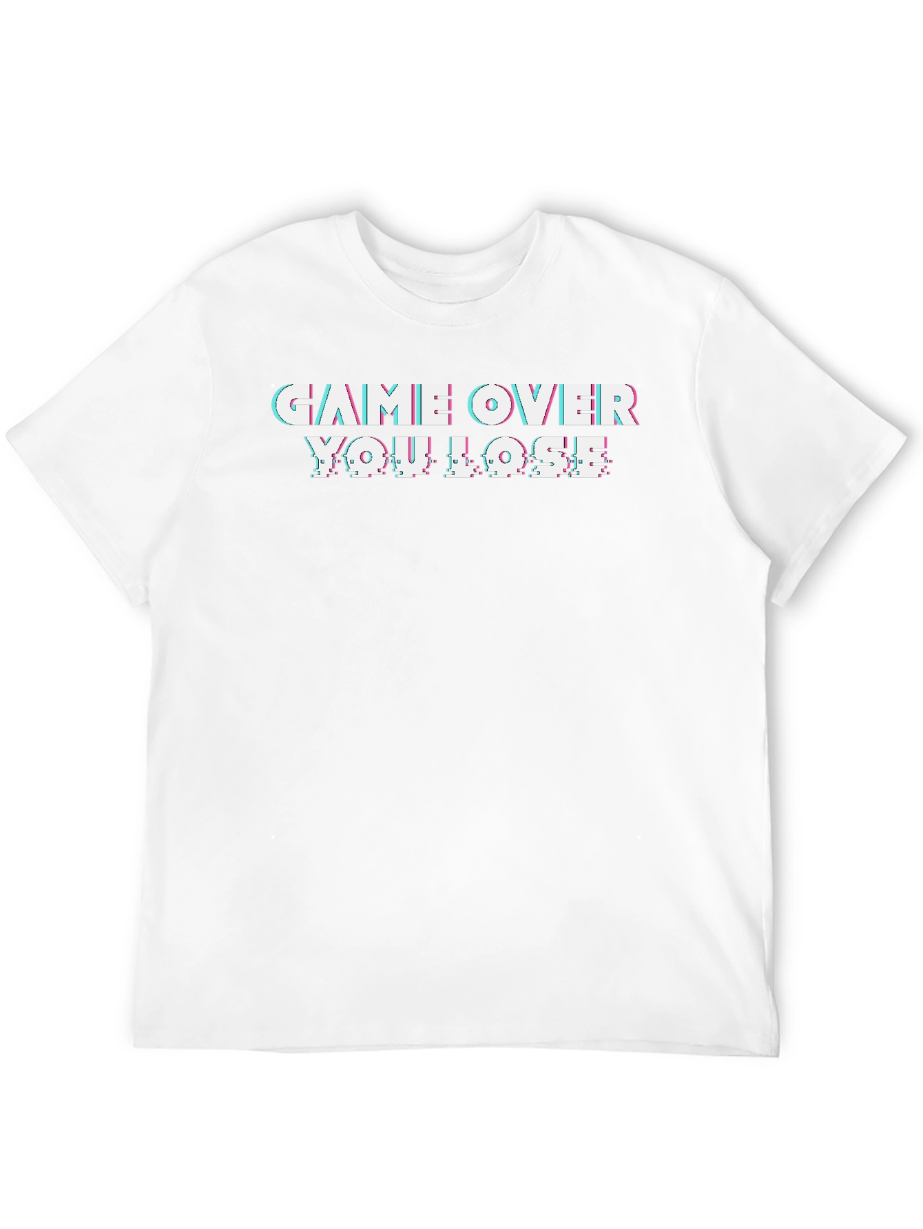 Game Over You Lose T-Shirt Gamer Style