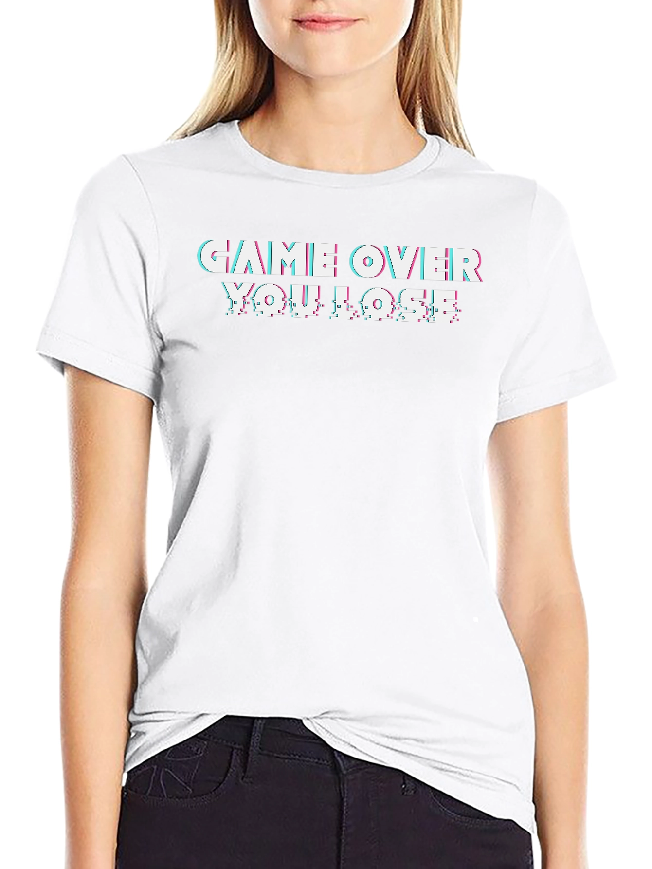 Game Over You Lose T-Shirt Gamer Style