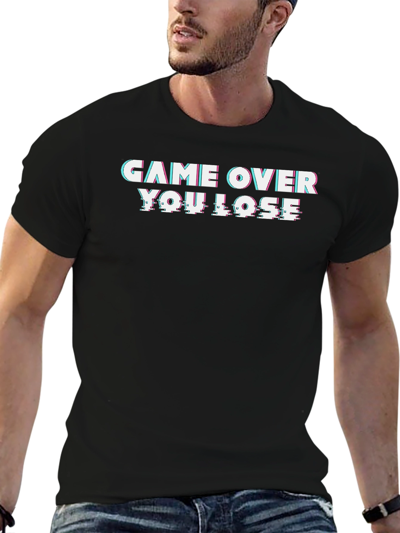Game Over You Lose T-Shirt Gamer Style