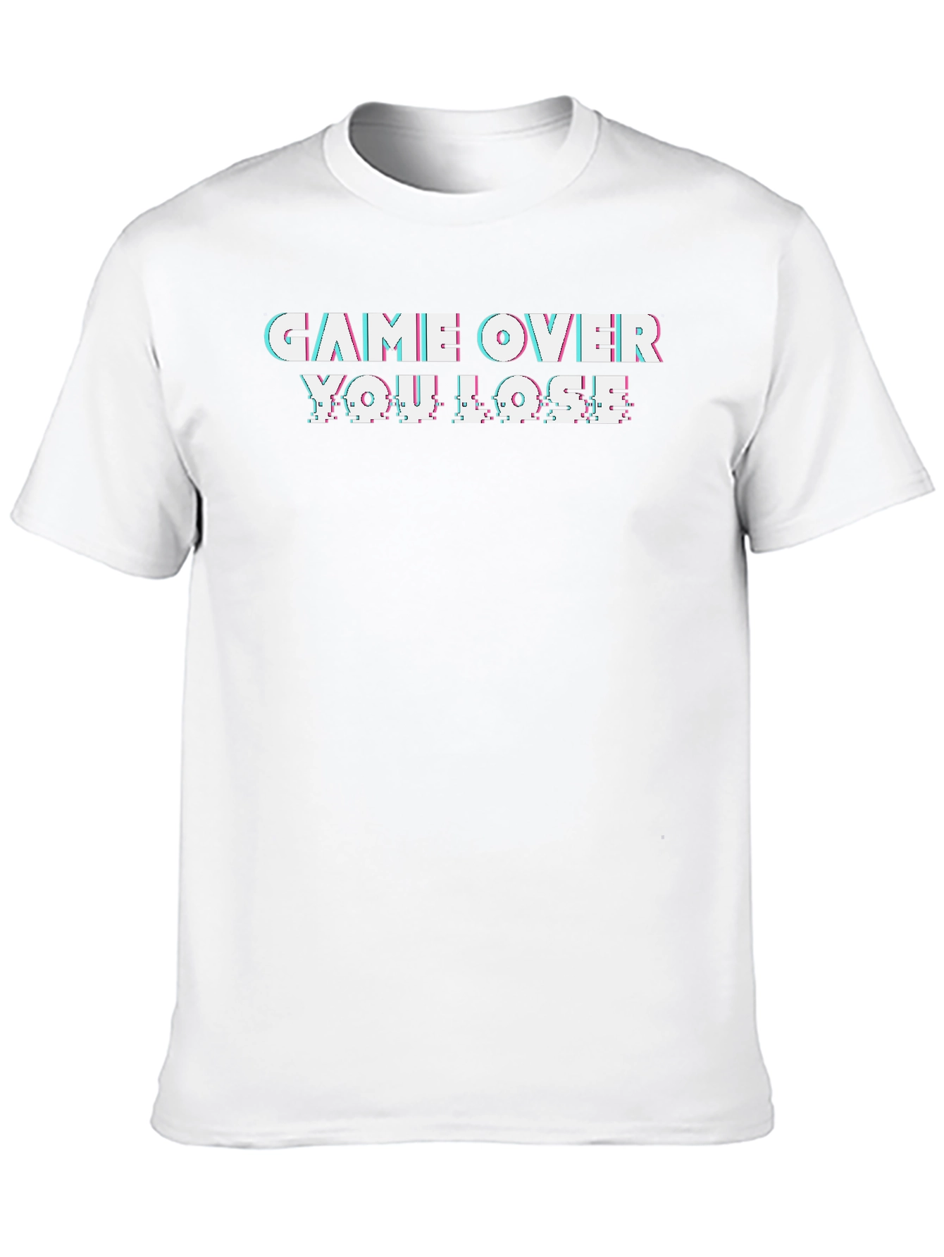 Game Over You Lose T-Shirt Gamer Style