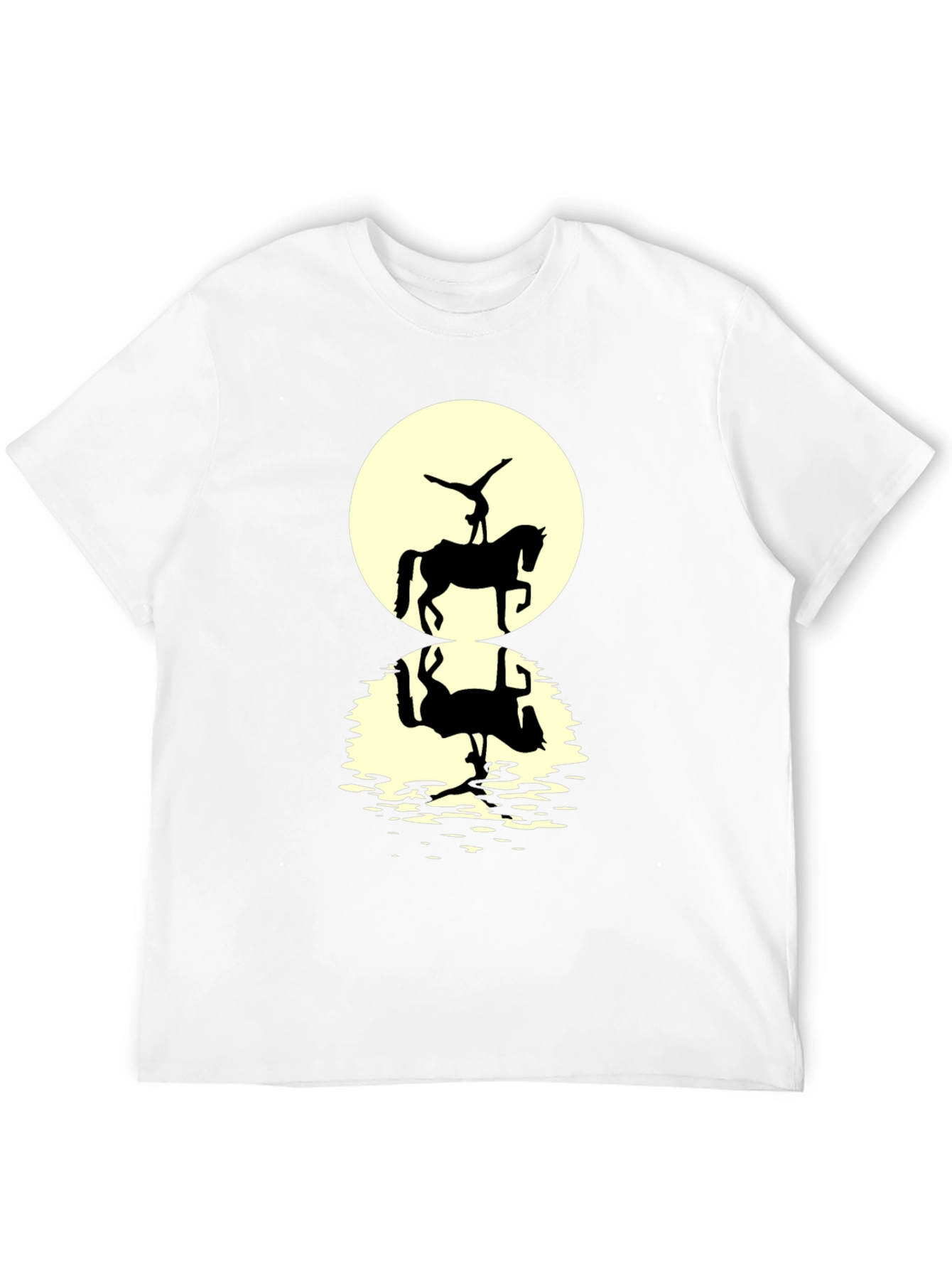 Equestrian Silhouette Graphic T-Shirt