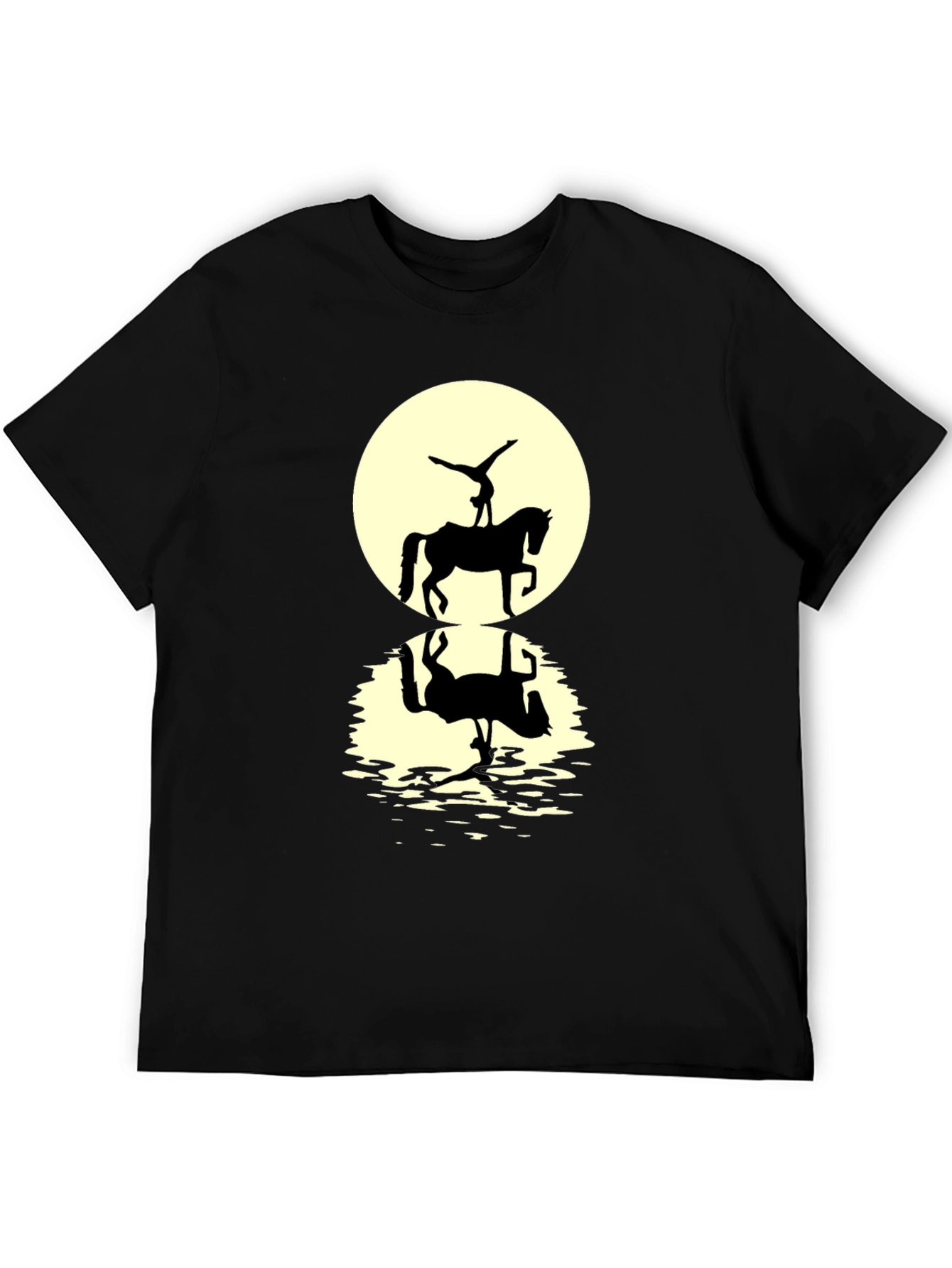 Equestrian Silhouette Graphic T-Shirt