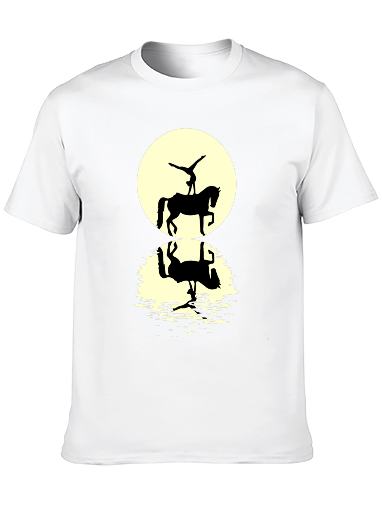 Equestrian Silhouette Graphic T-Shirt