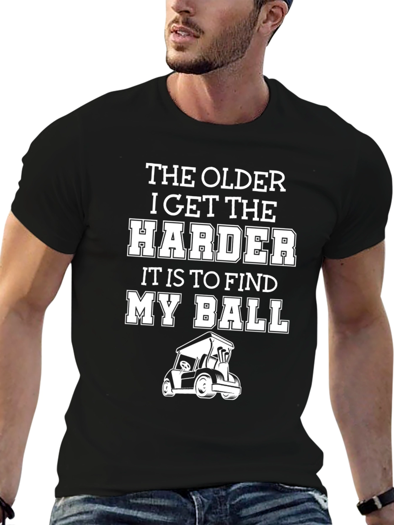 Funny Golf T-Shirt - The Older I Get