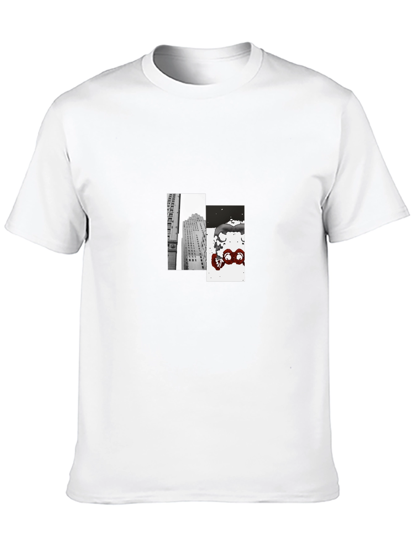 Urban Graphic Tee - Modern Black T-Shirt