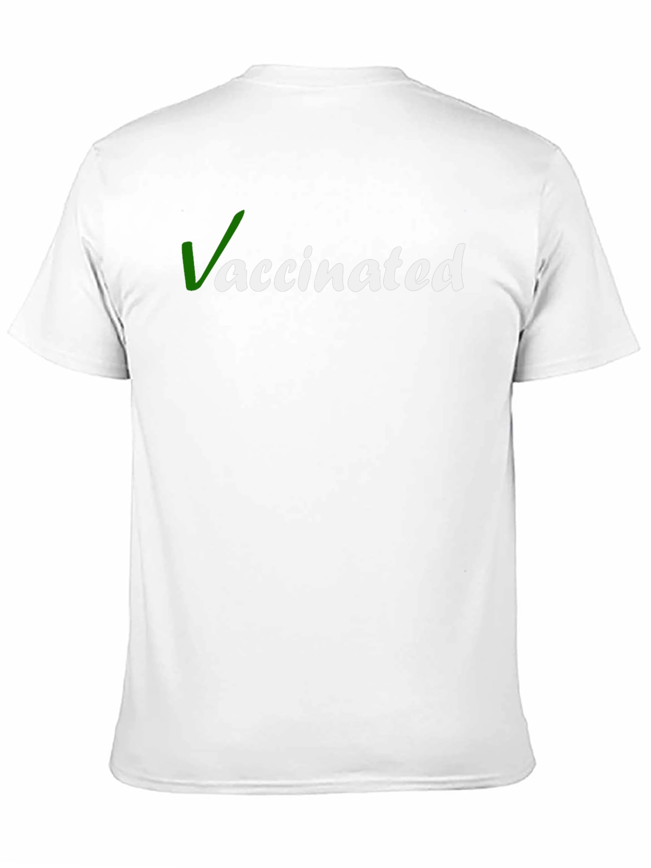 Vaccinated T-Shirt - Pro-Vaccine Statement Tee