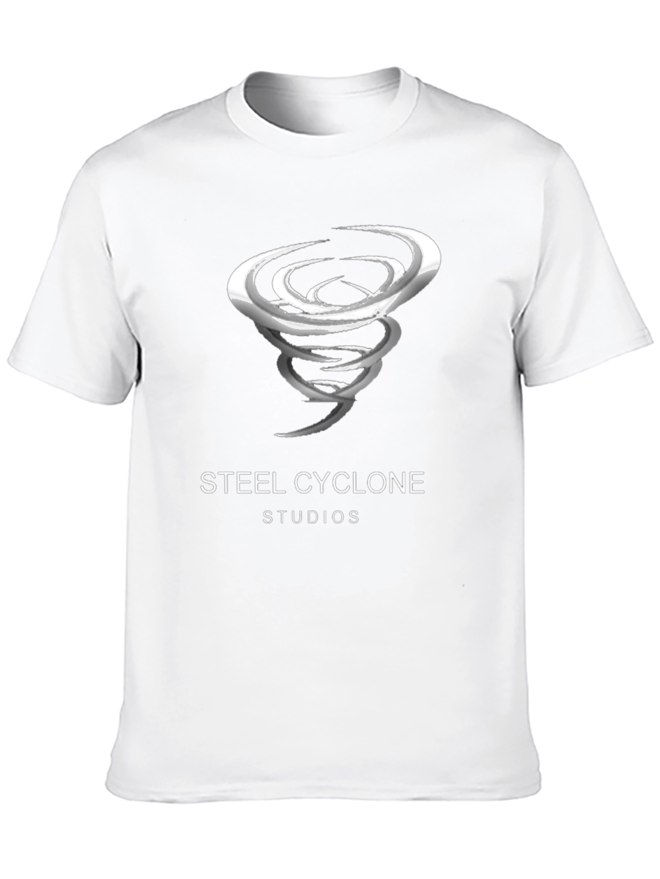 Steel Cyclone Studios Black Graphic T-Shirt