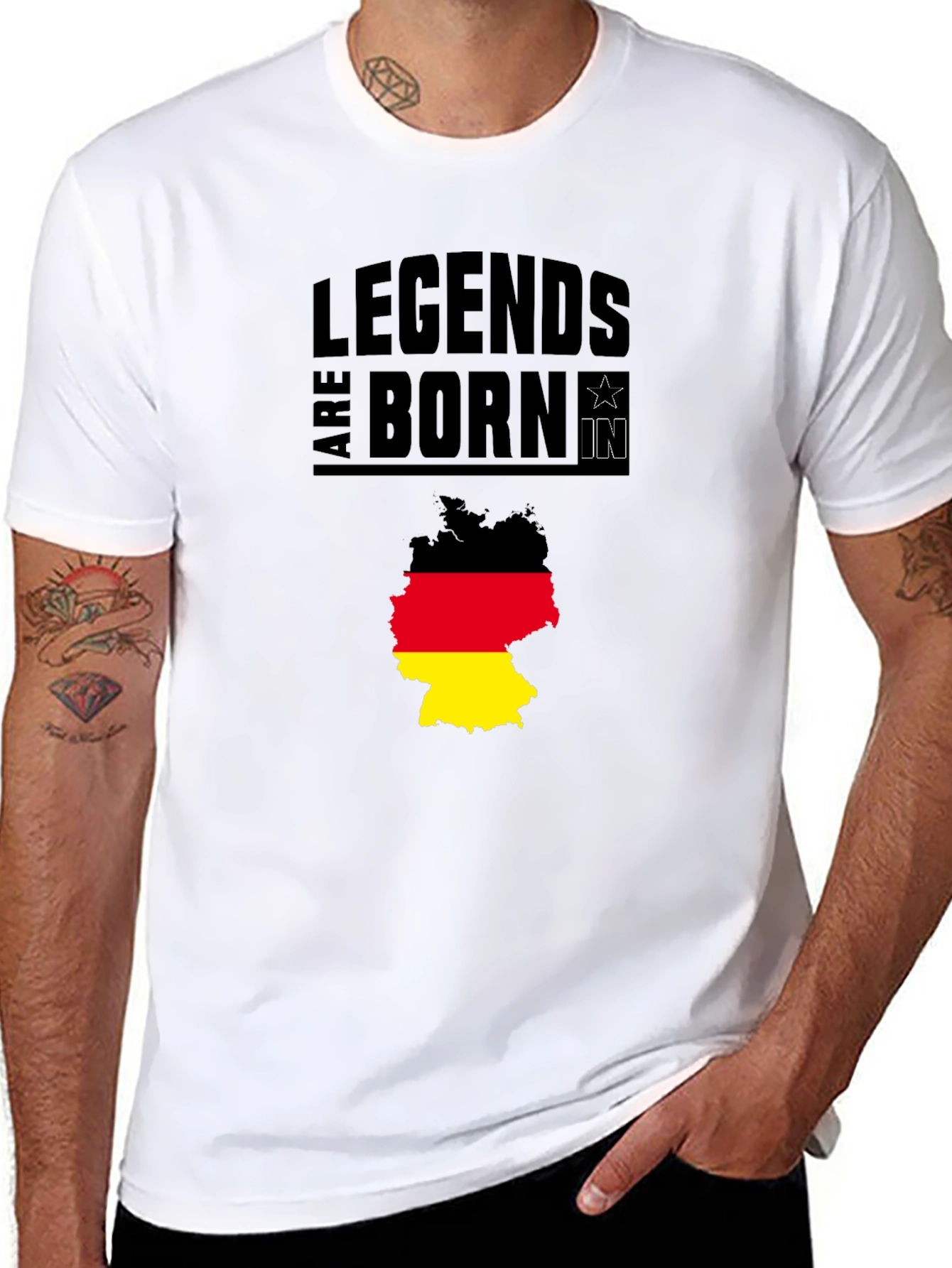 Legends Are Born In Germany T-Shirt