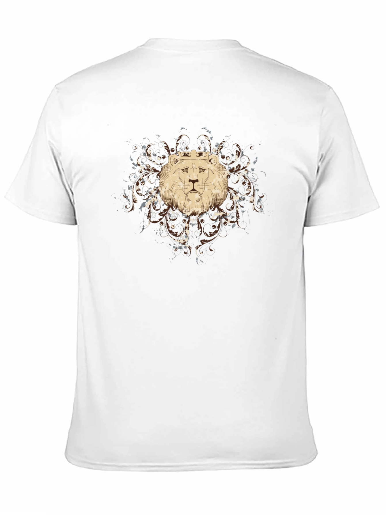 Lion King Graphic Tee - Black Cotton T-Shirt