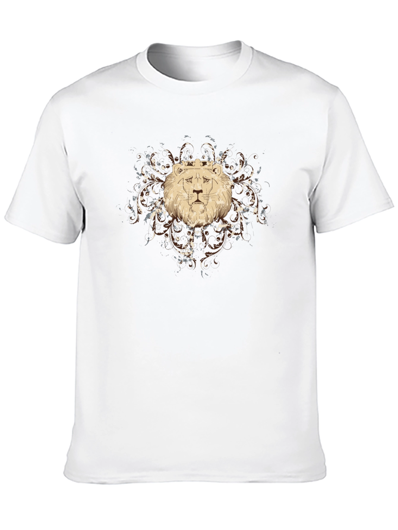 Lion King Graphic Tee - Black Cotton T-Shirt