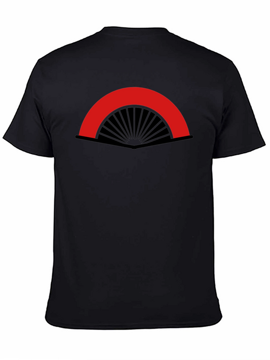Fan Graphic Tee - Mens Stylish Black T-Shirt