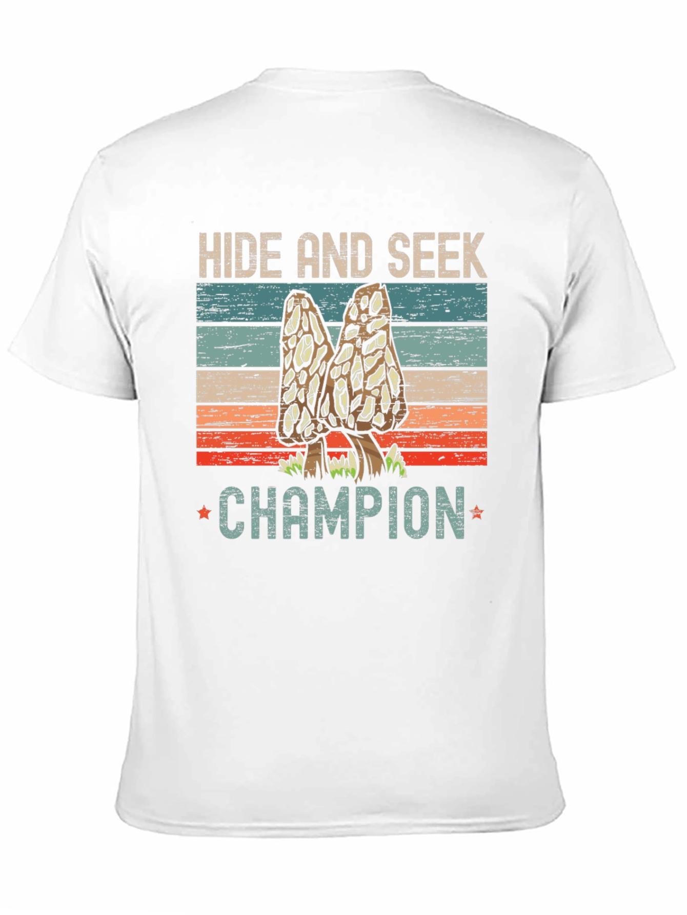 Hide & Seek Champion Morel Mushroom T-Shirt