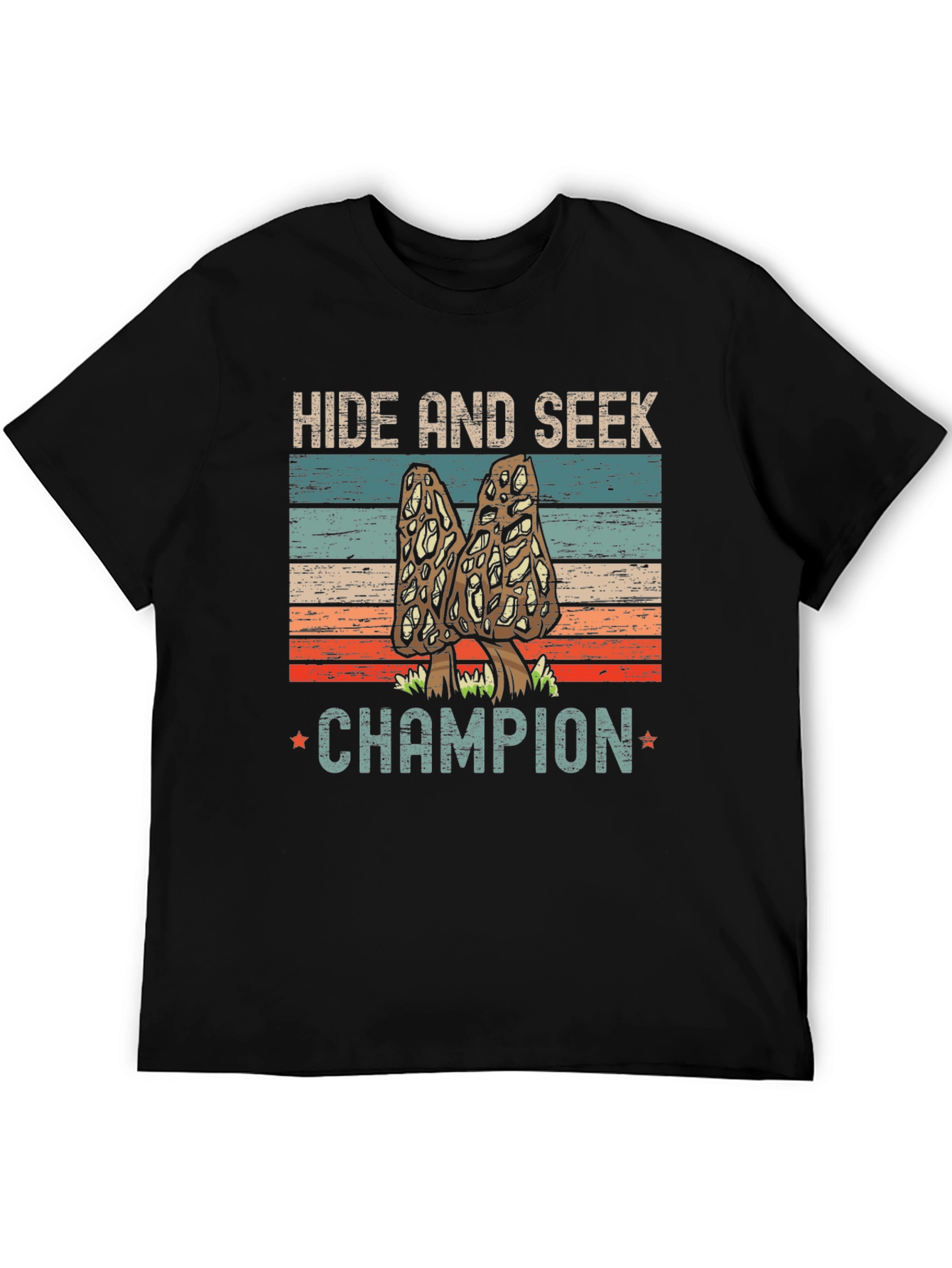 Hide & Seek Champion Morel Mushroom T-Shirt