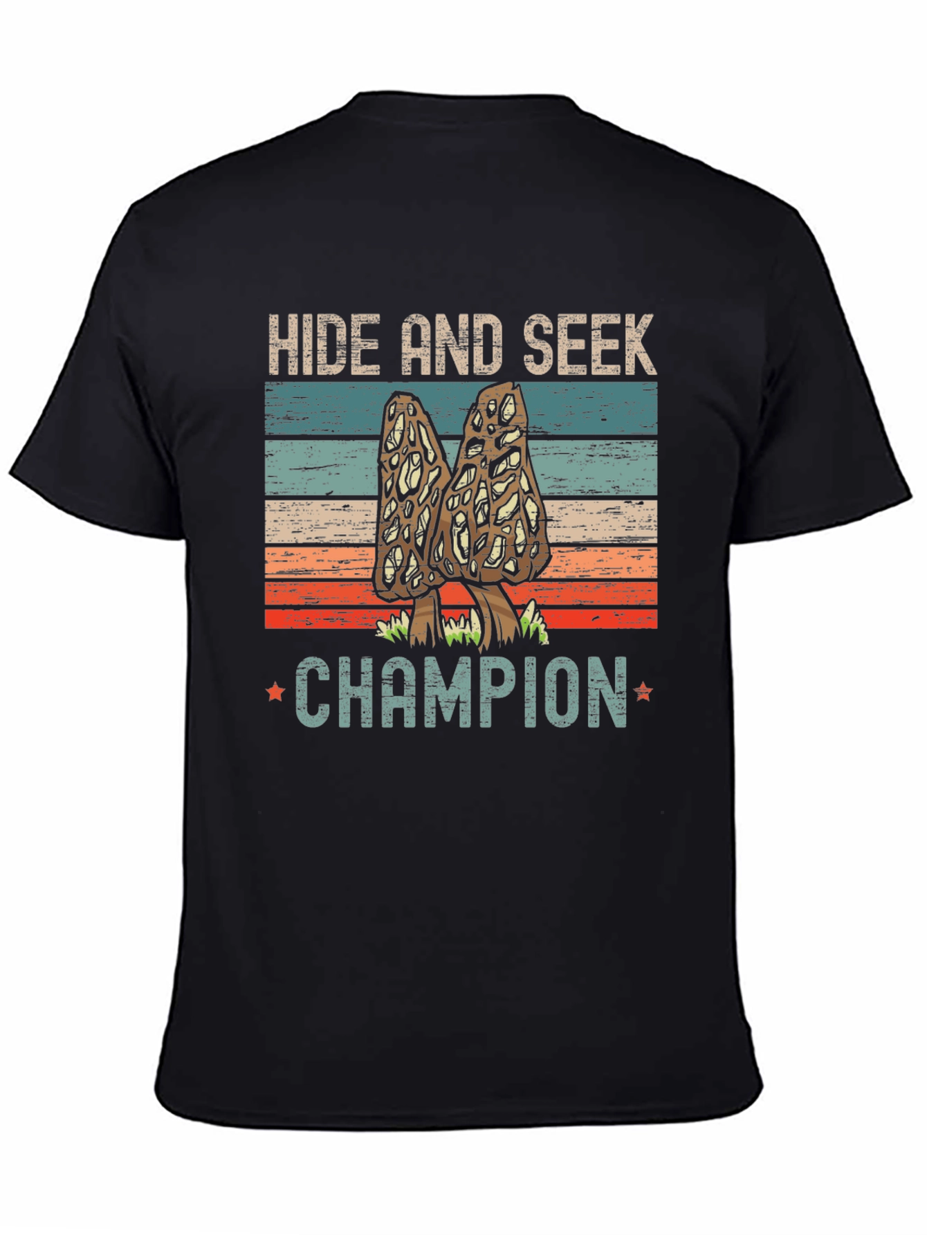 Hide & Seek Champion Morel Mushroom T-Shirt
