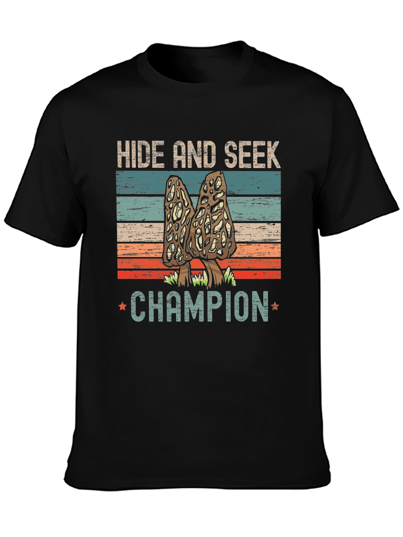 Hide & Seek Champion Morel Mushroom T-Shirt