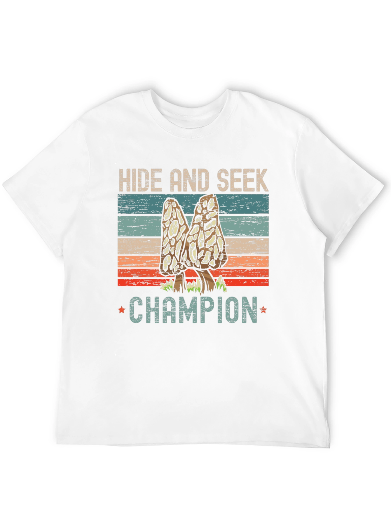 Hide & Seek Champion Morel Mushroom T-Shirt