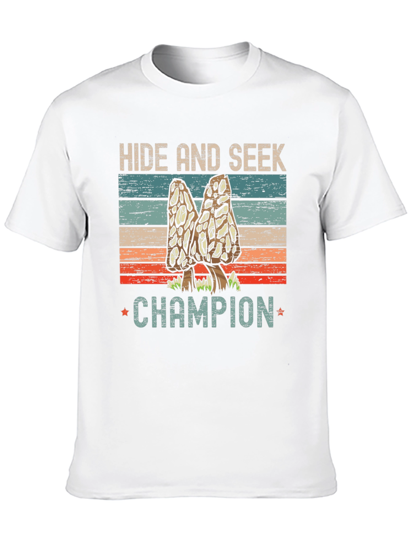 Hide & Seek Champion Morel Mushroom T-Shirt