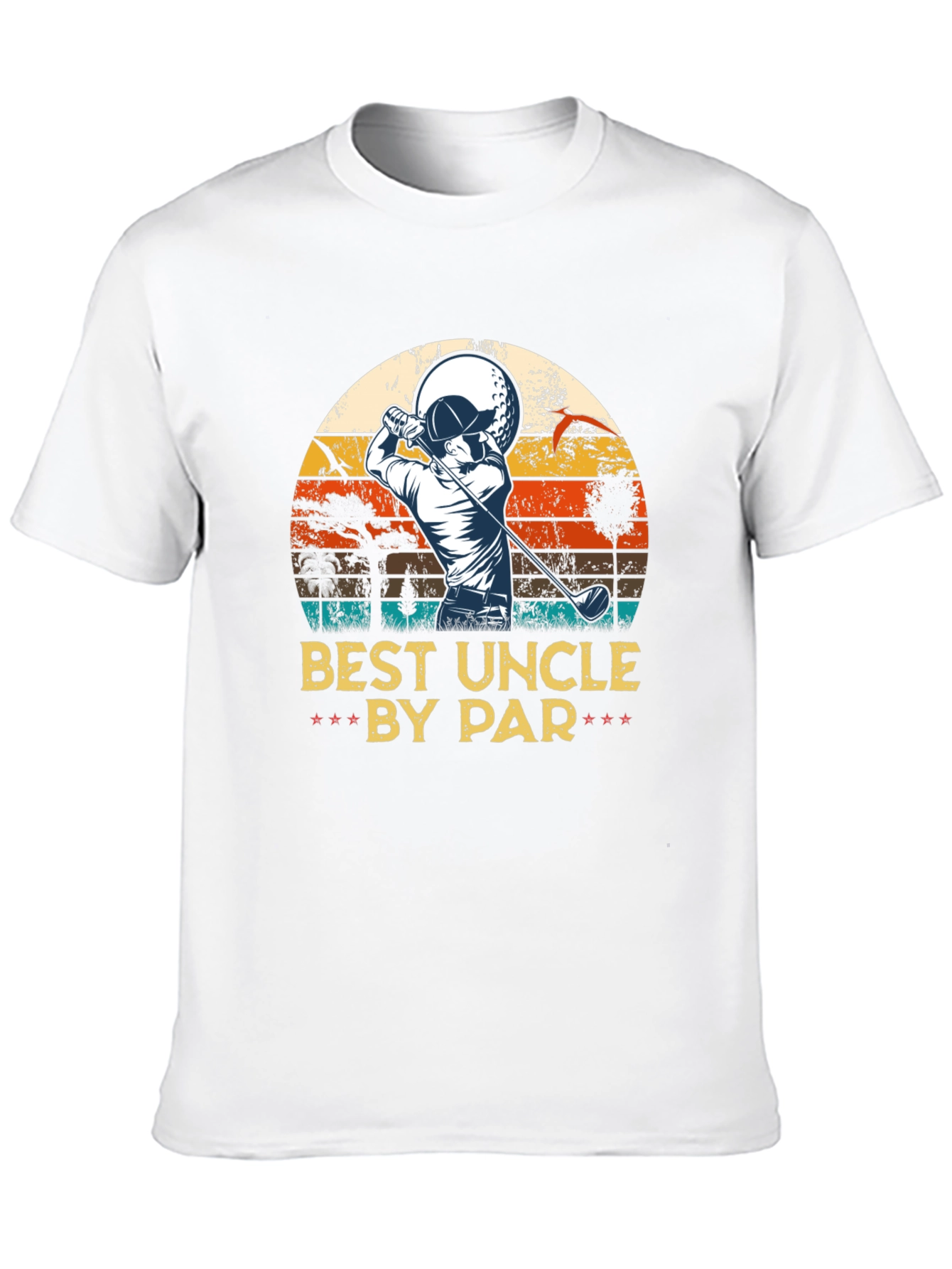 Best Uncle By Par Golf T-Shirt