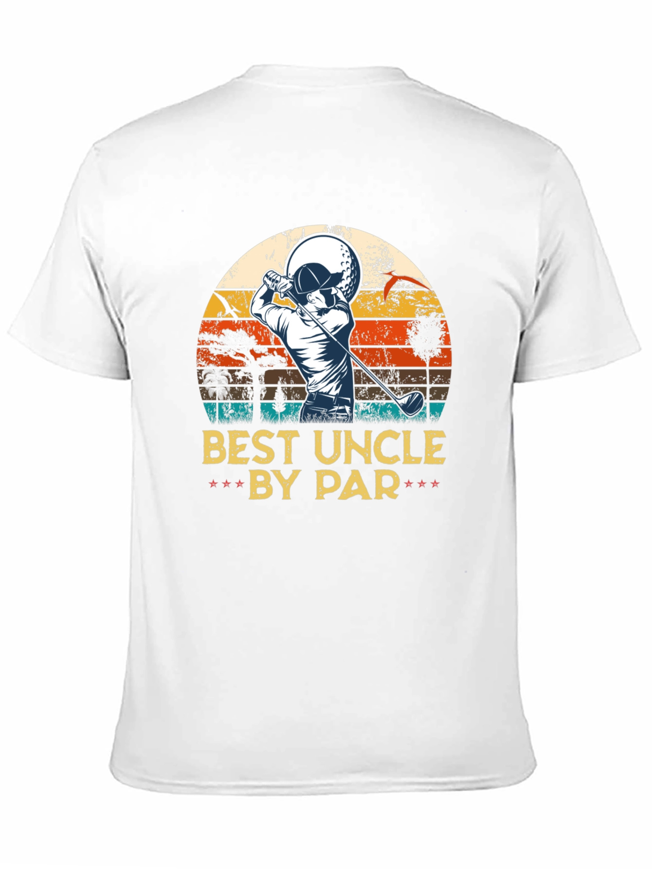 Best Uncle By Par Golf T-Shirt