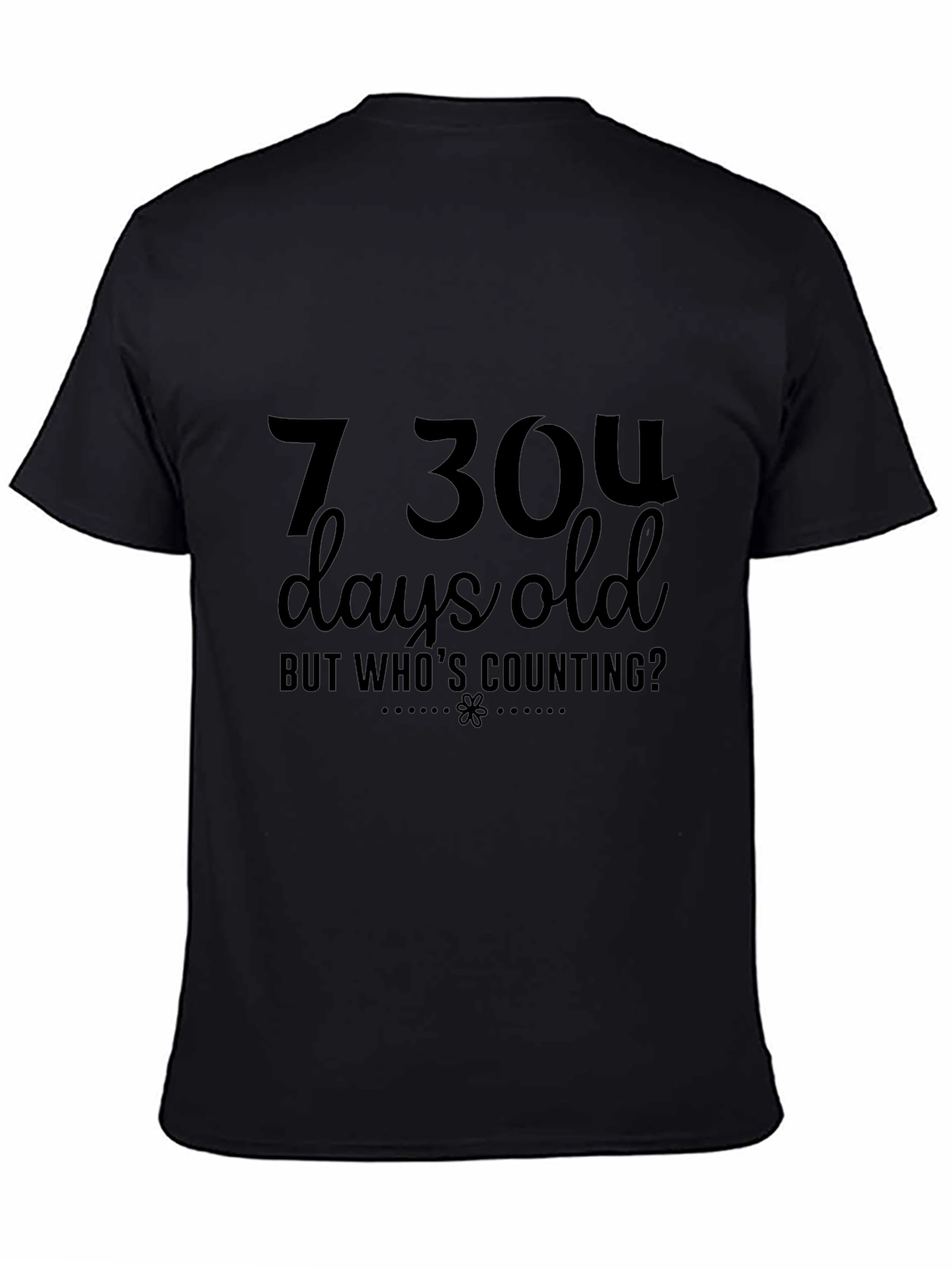 7304 Days Old T-Shirt: Funny Birthday Tee