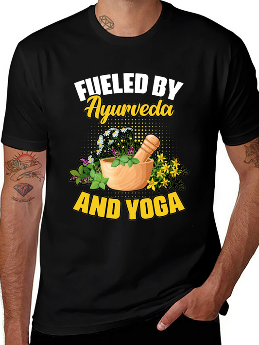 Fueled By Ayurveda and Yoga T-Shirt