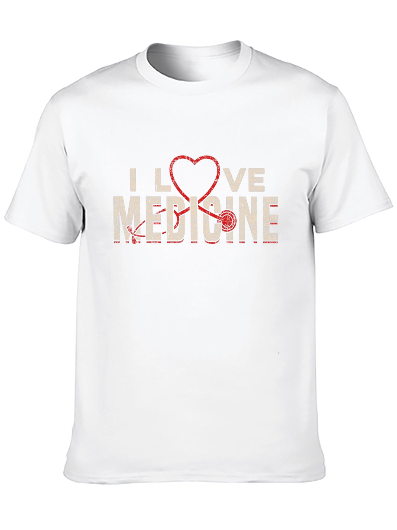 I Love Medicine Graphic T-Shirt - Black