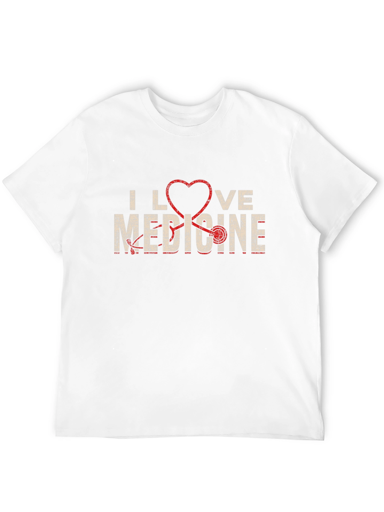 I Love Medicine Graphic T-Shirt - Black