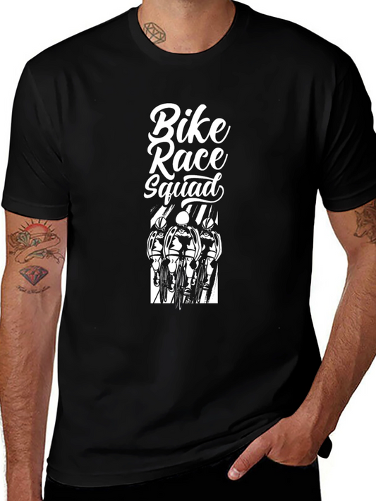 Bike Race Squad Black T-Shirt