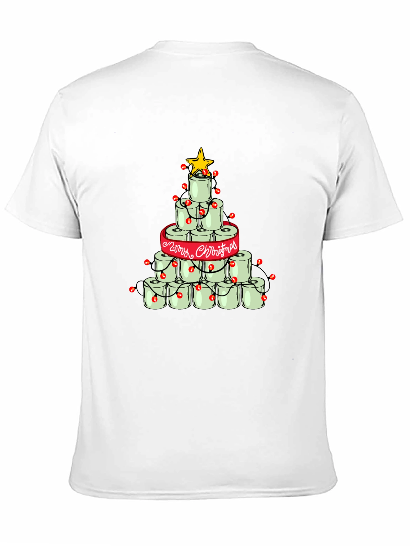 Toilet Paper Christmas Tree T-Shirt