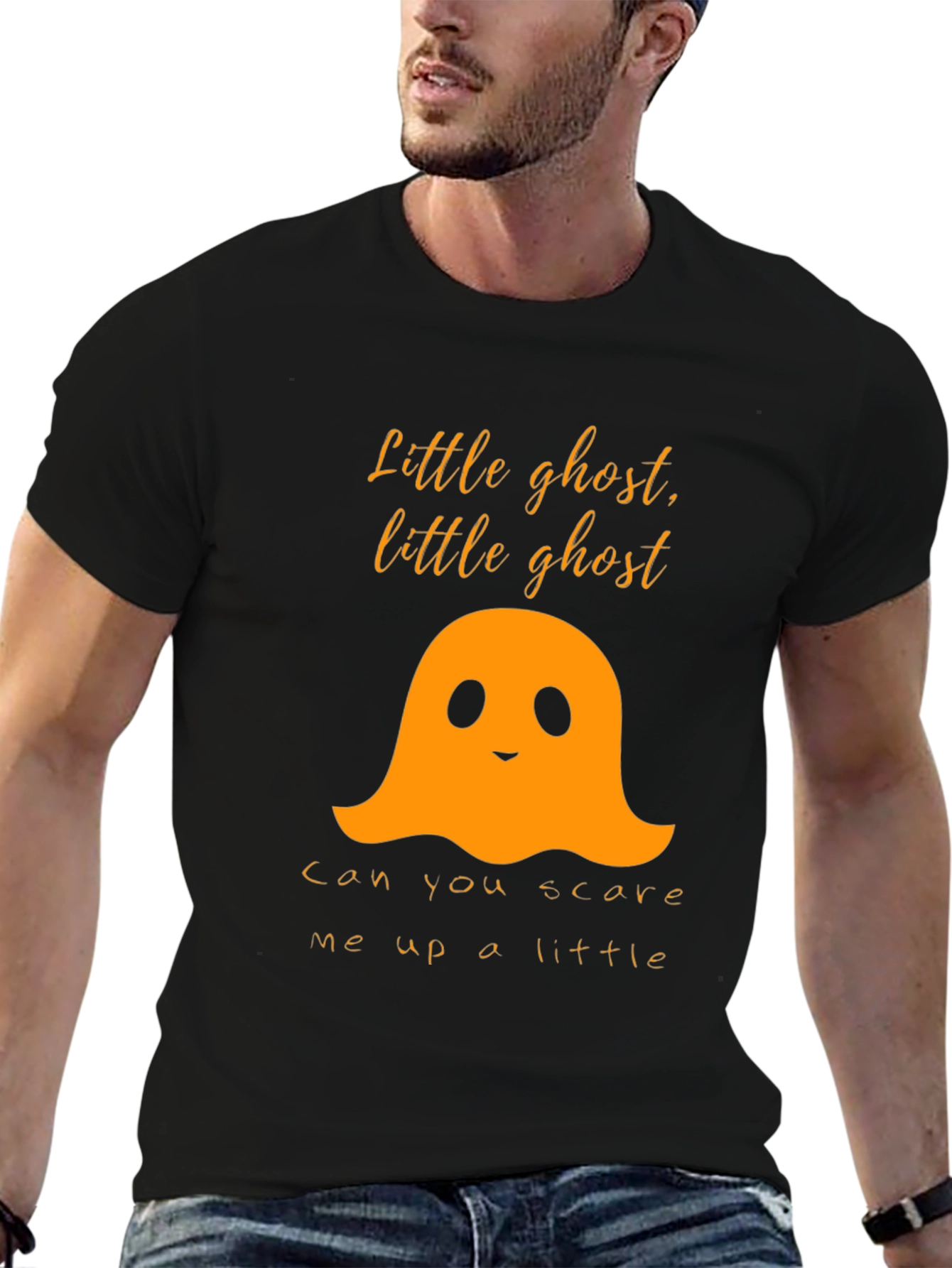 Halloween Ghost T-Shirt - Spooky Season Style