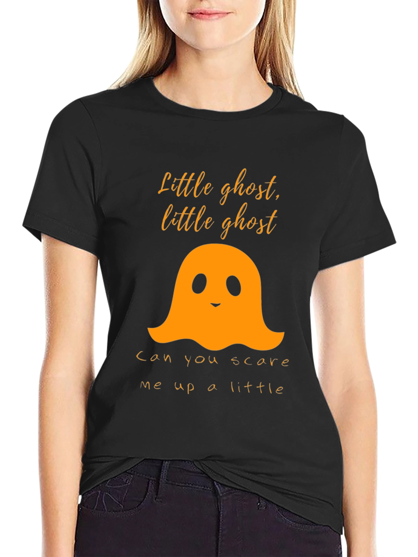 Halloween Ghost T-Shirt - Spooky Season Style