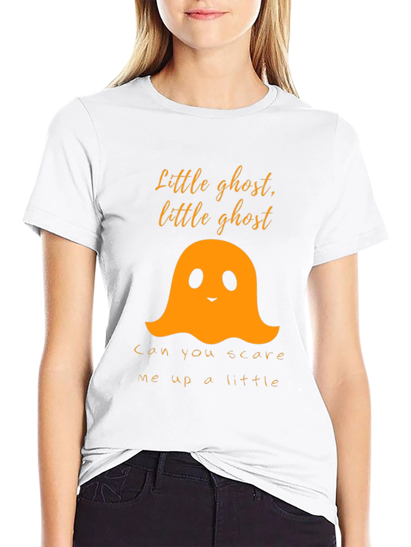 Halloween Ghost T-Shirt - Spooky Season Style