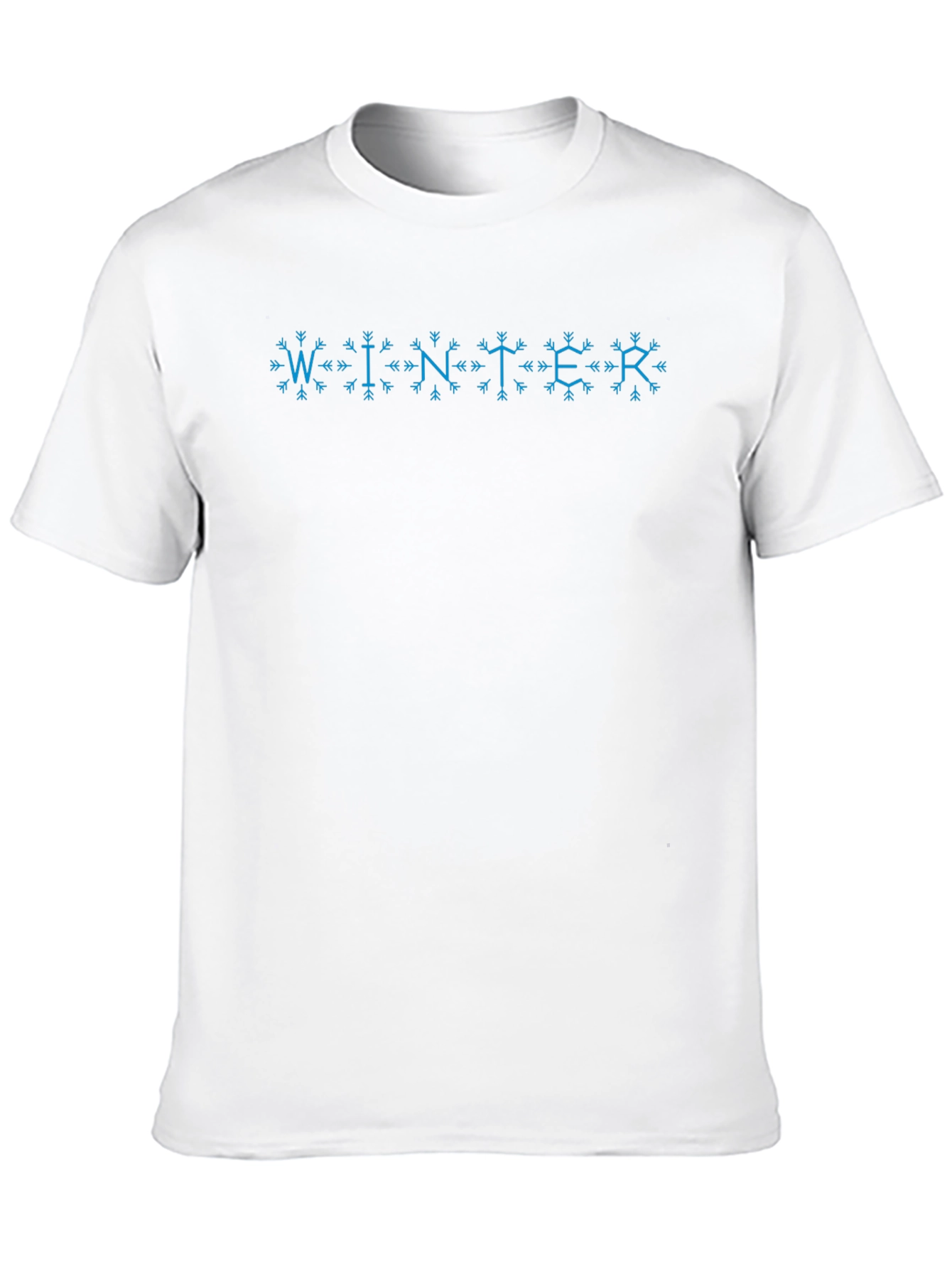 Winter Snowflake T-Shirt - Holiday Season Apparel