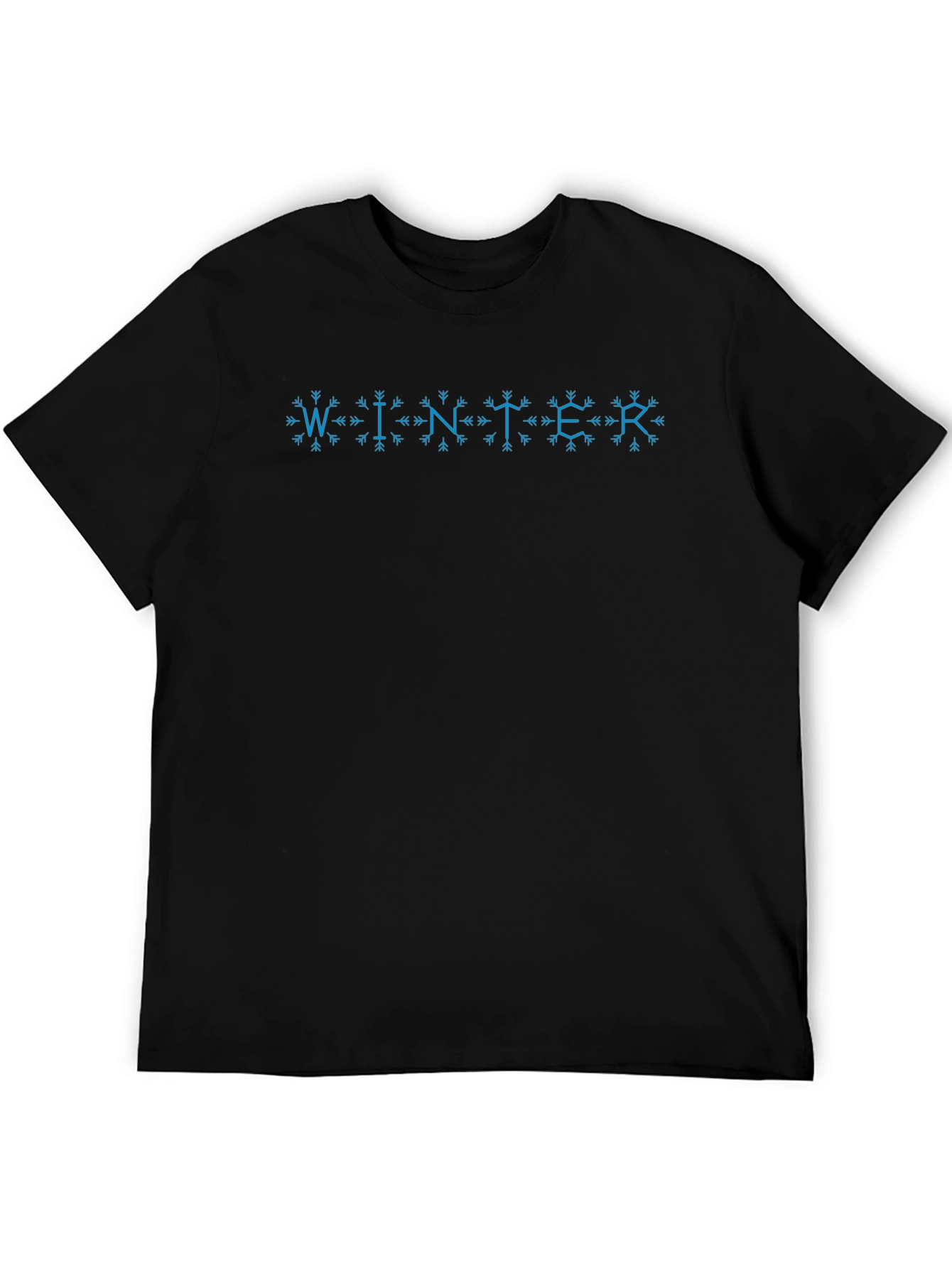 Winter Snowflake T-Shirt - Holiday Season Apparel