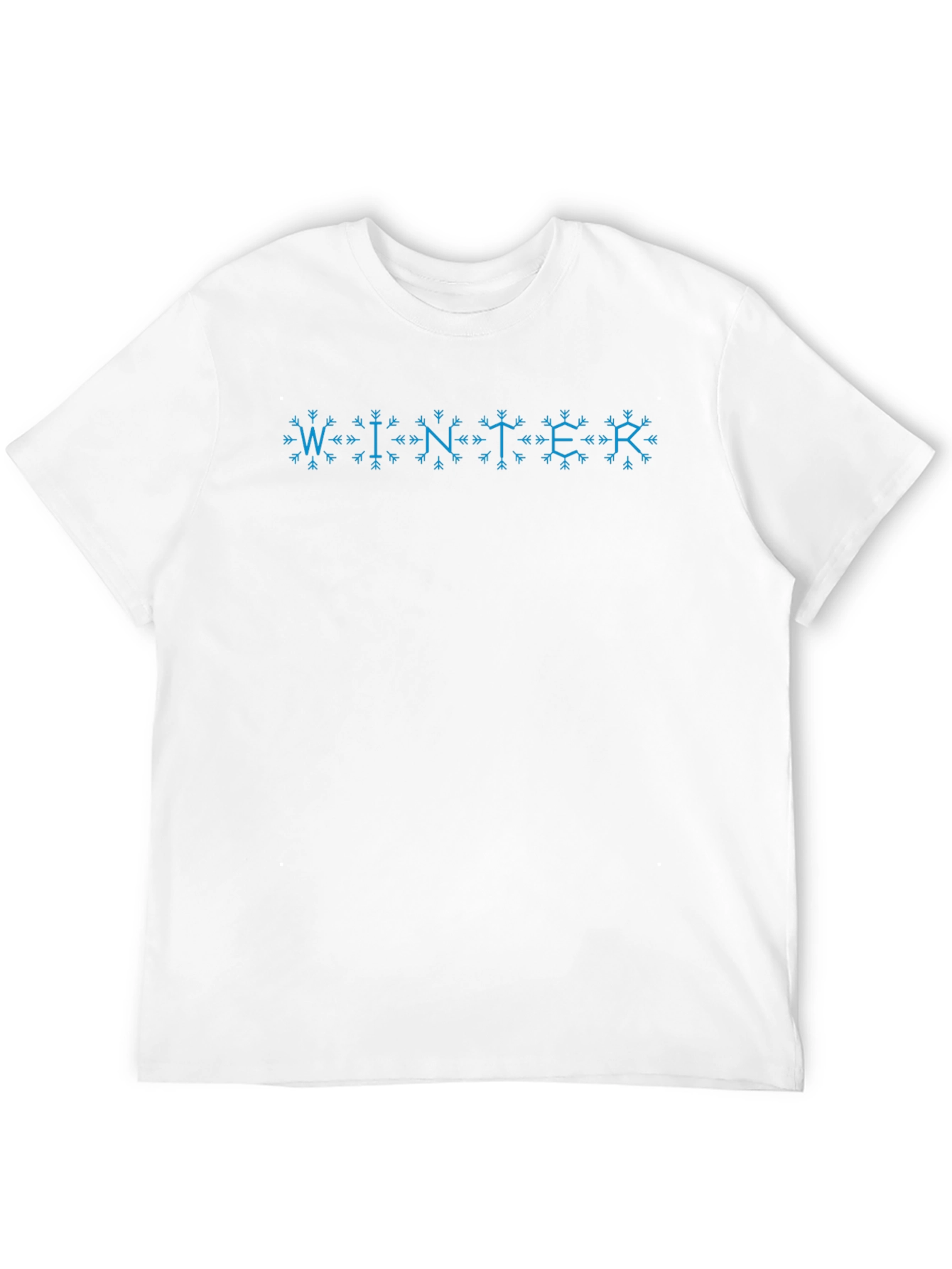 Winter Snowflake T-Shirt - Holiday Season Apparel
