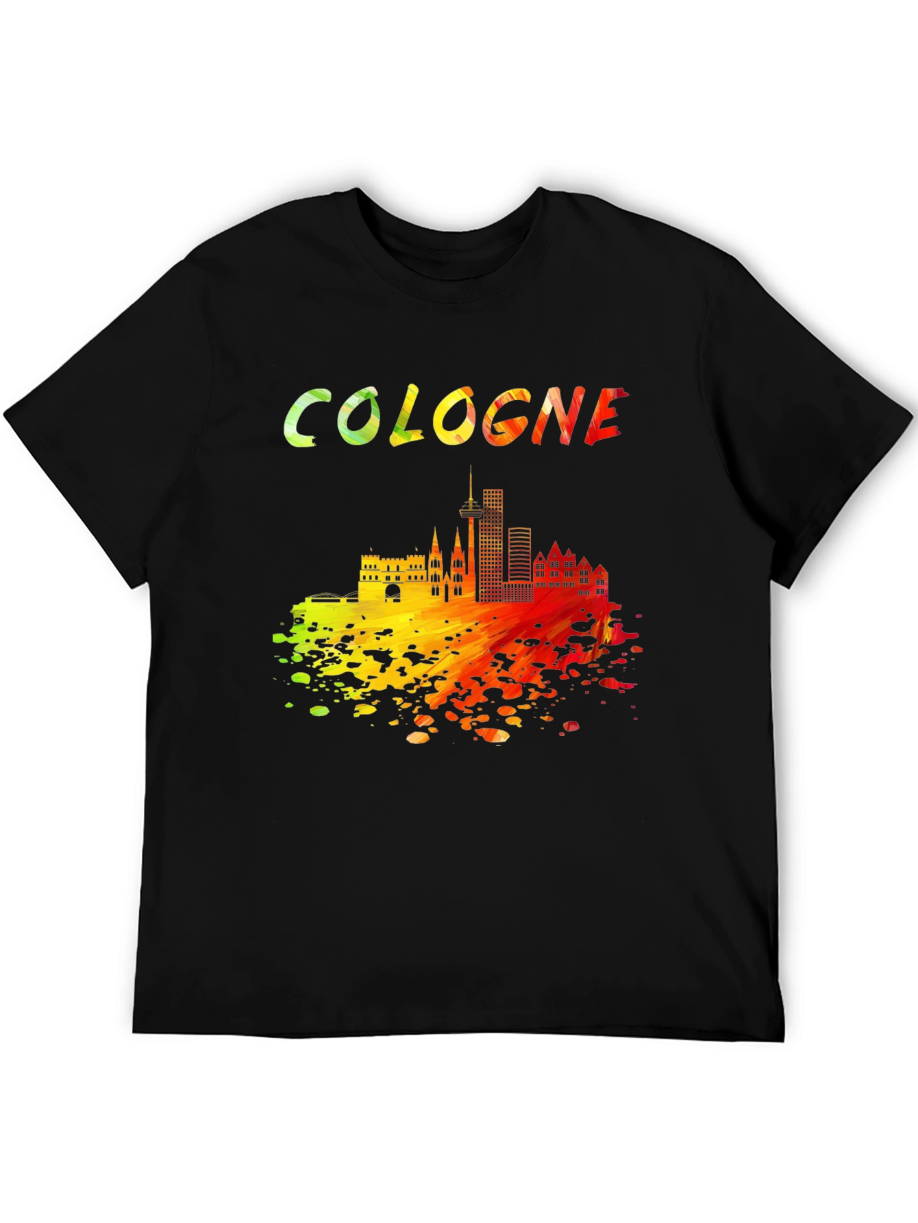 Cologne Skyline Graphic Tee - Unisex
