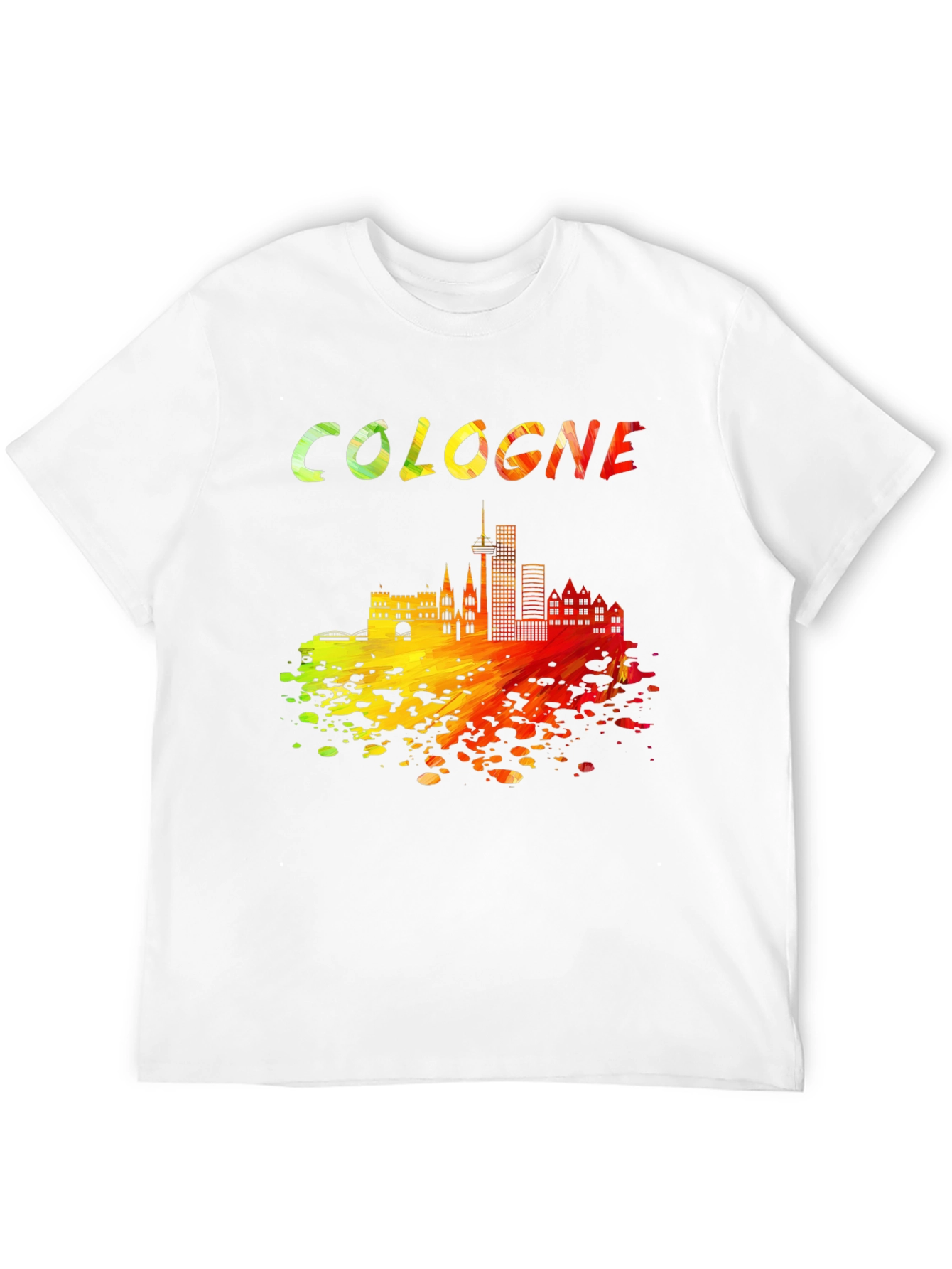 Cologne Skyline Graphic Tee - Unisex