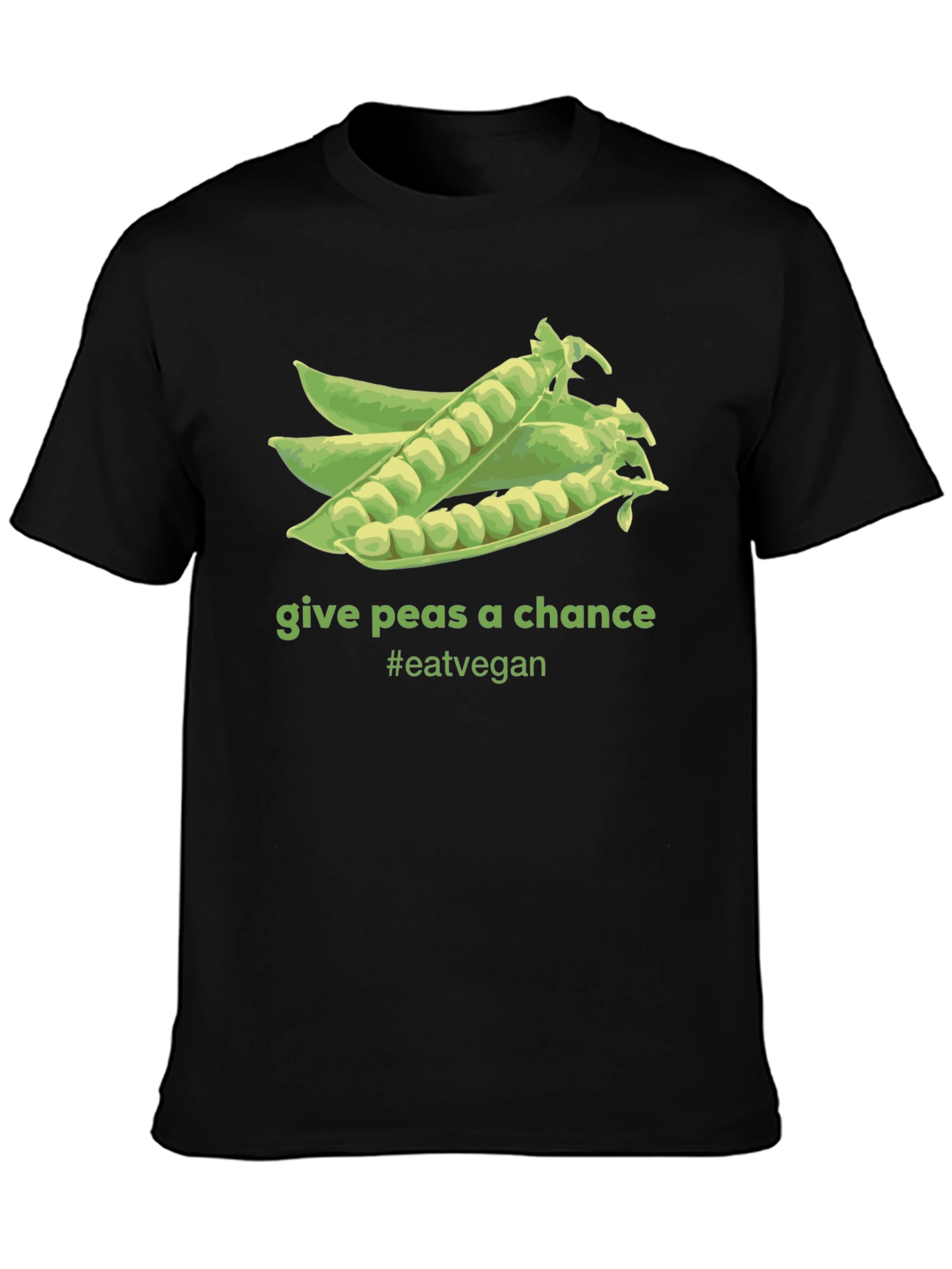 Give Peas A Chance Vegan T-Shirt