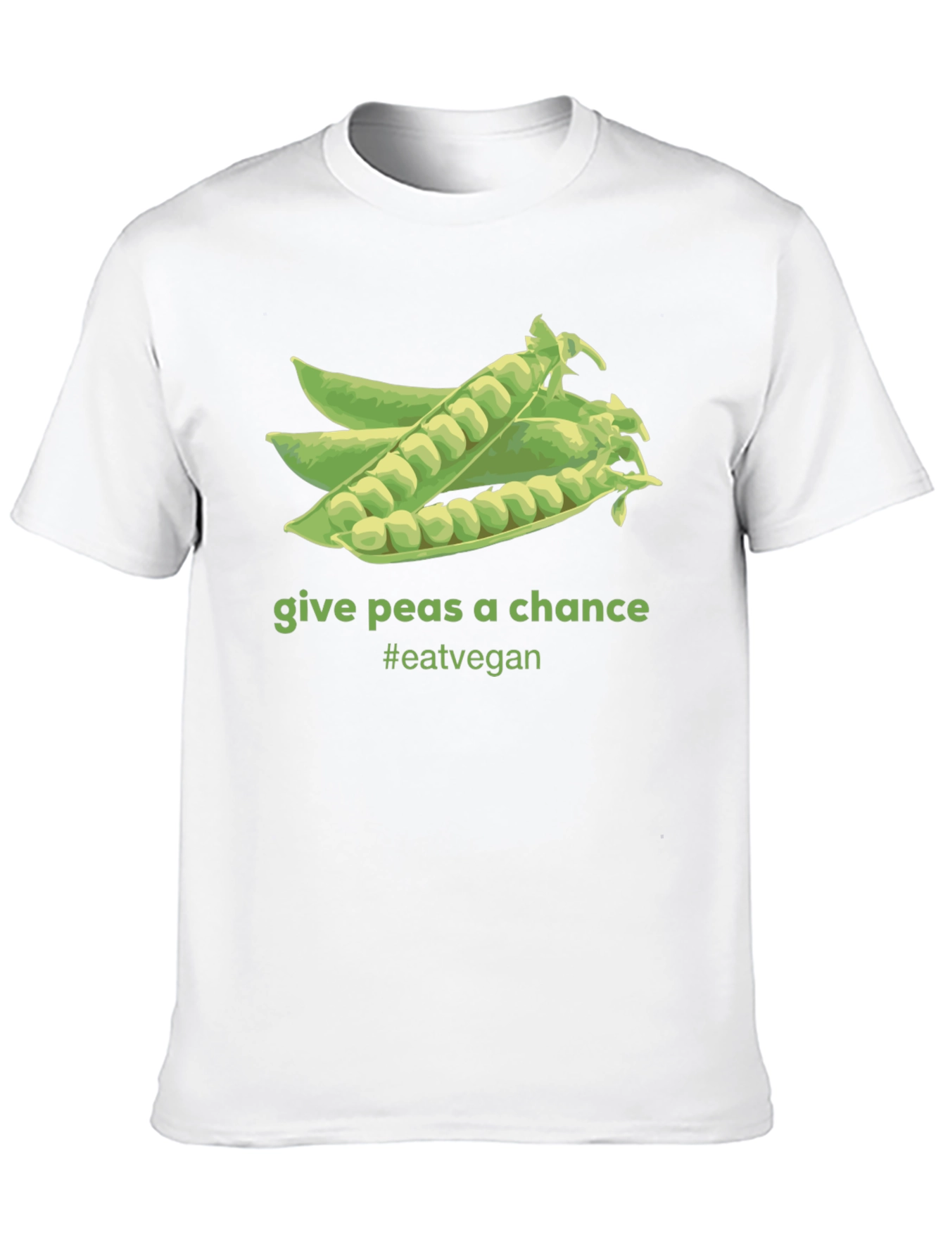 Give Peas A Chance Vegan T-Shirt