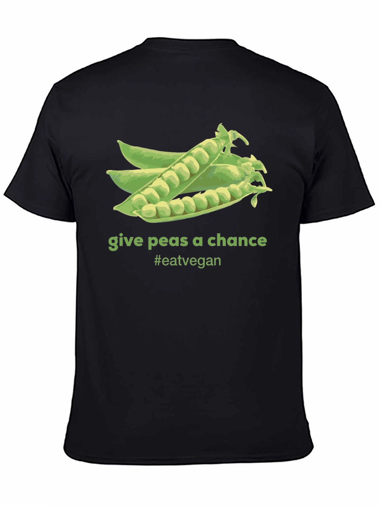 Give Peas A Chance Vegan T-Shirt
