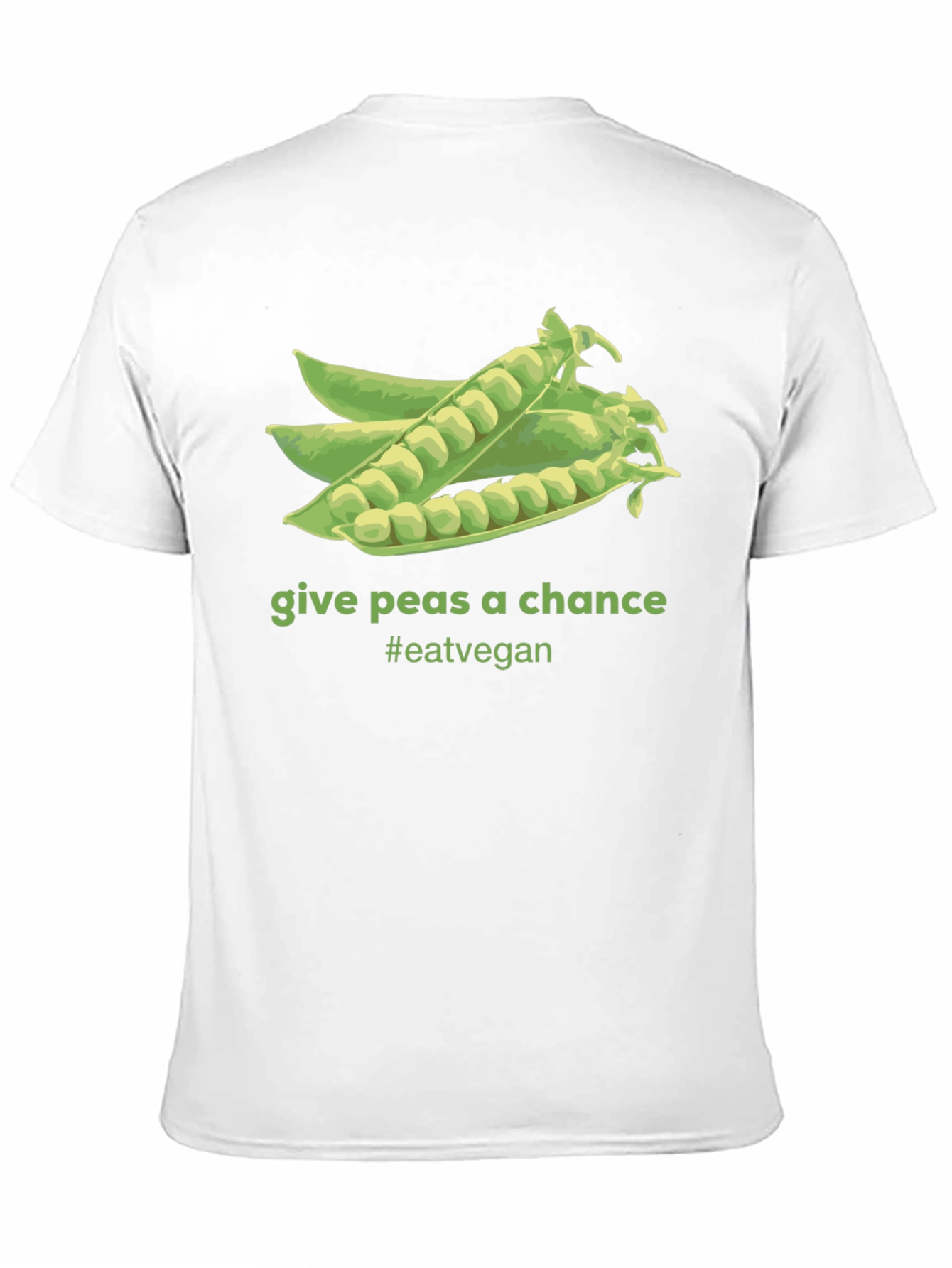 Give Peas A Chance Vegan T-Shirt