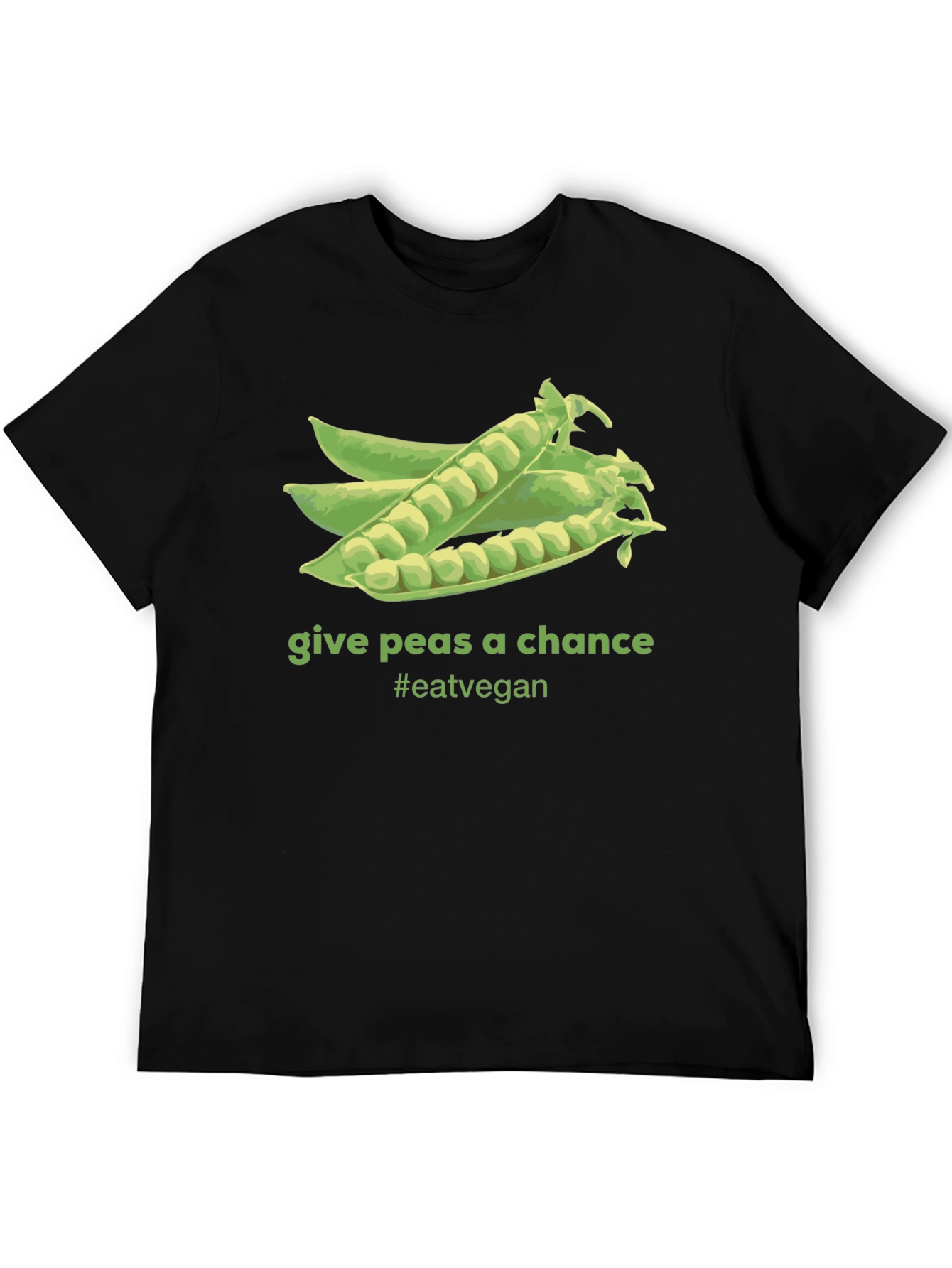 Give Peas A Chance Vegan T-Shirt