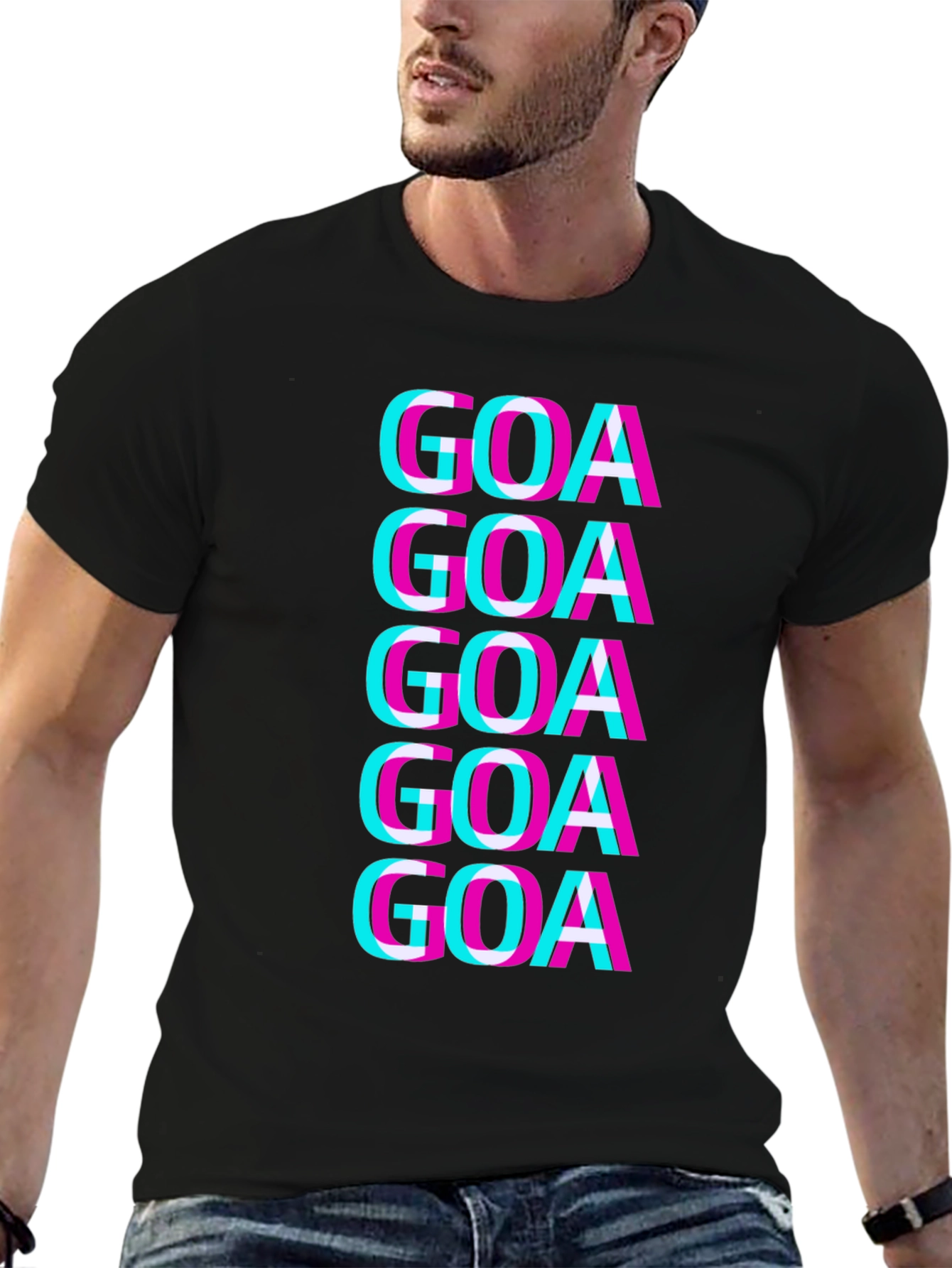 Goa Graphic Tee - Trendy Tourist T-Shirt