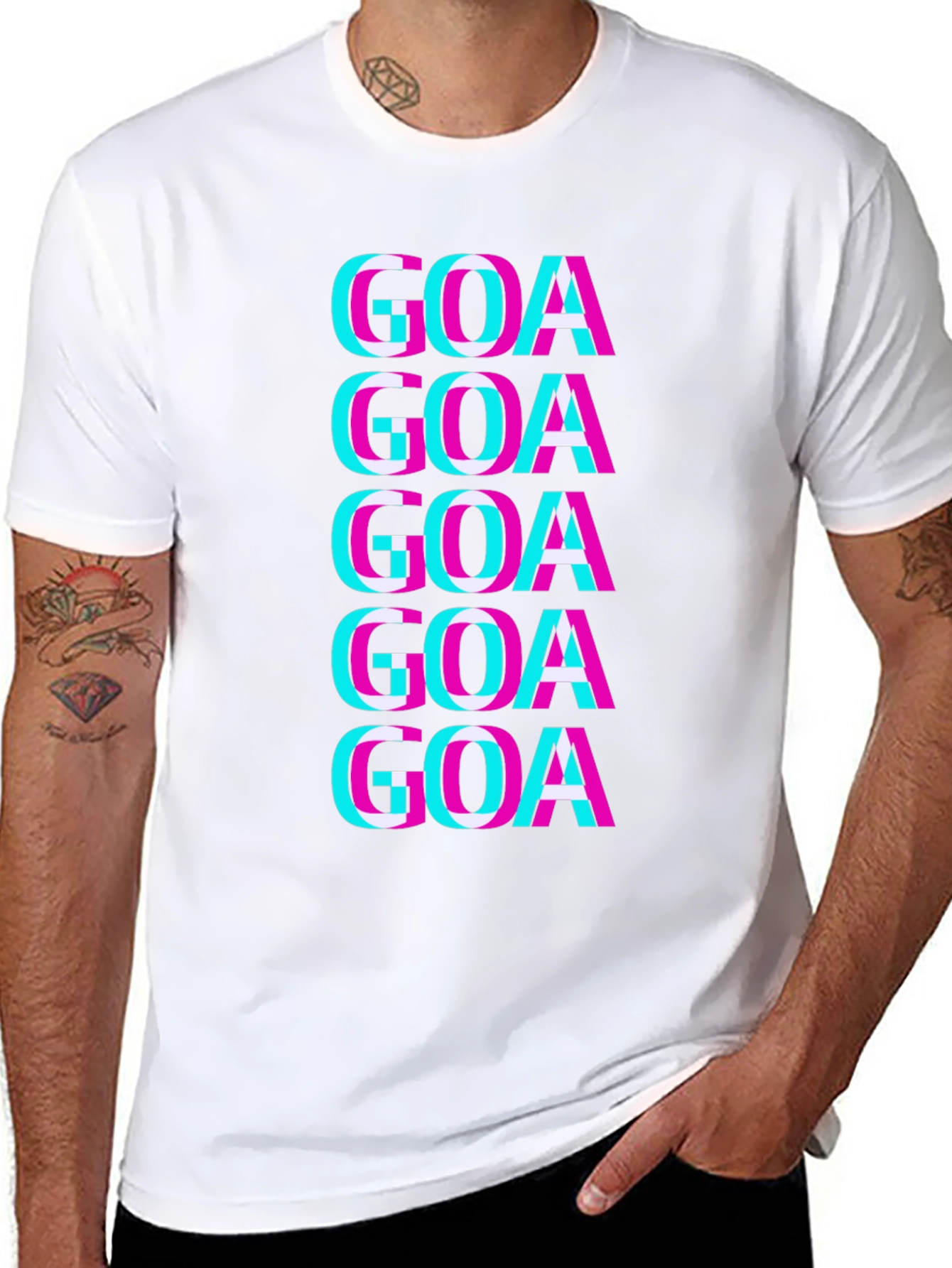 Goa Graphic Tee - Trendy Tourist T-Shirt