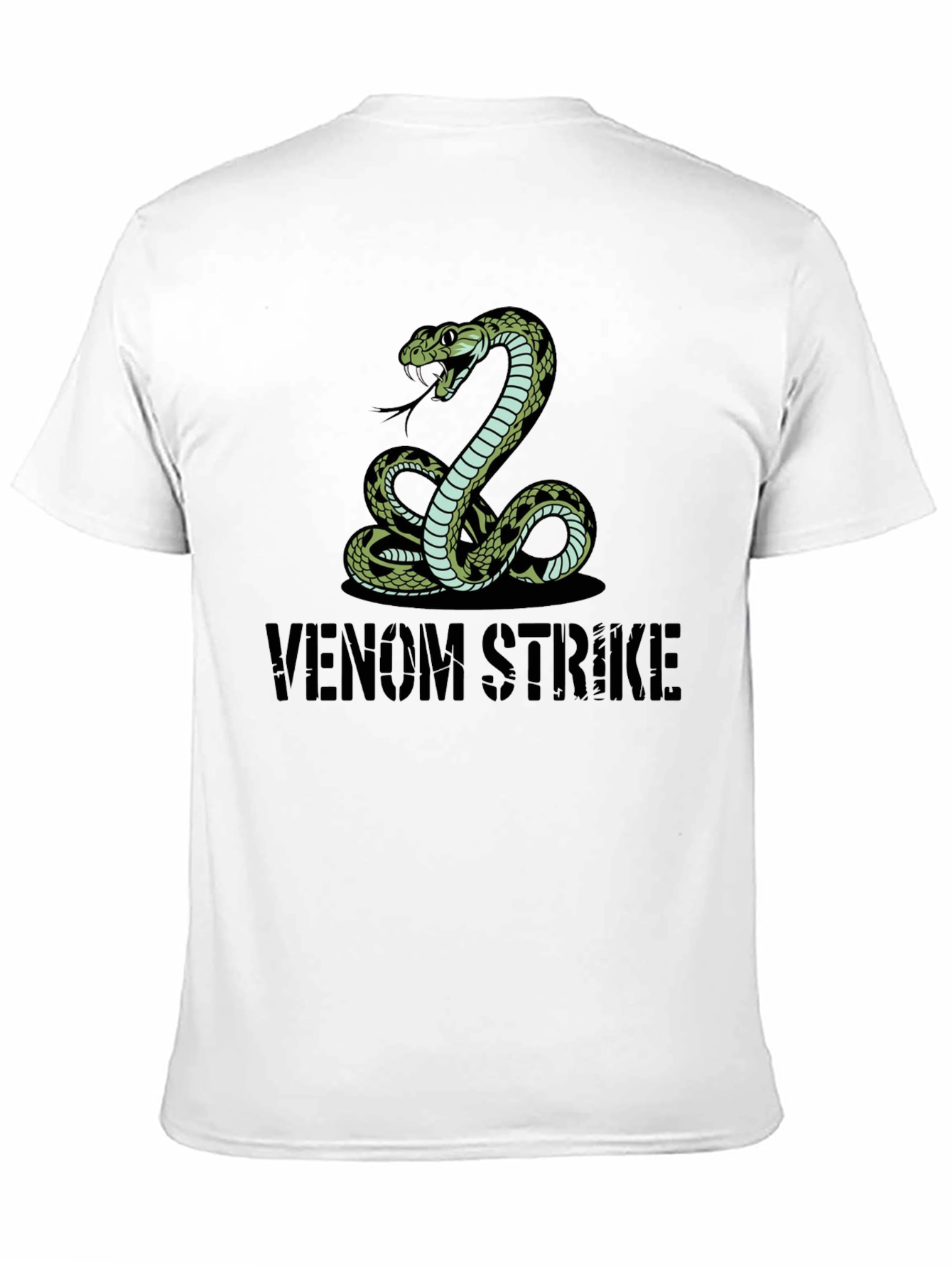 Venom Strike Snake Graphic Tee