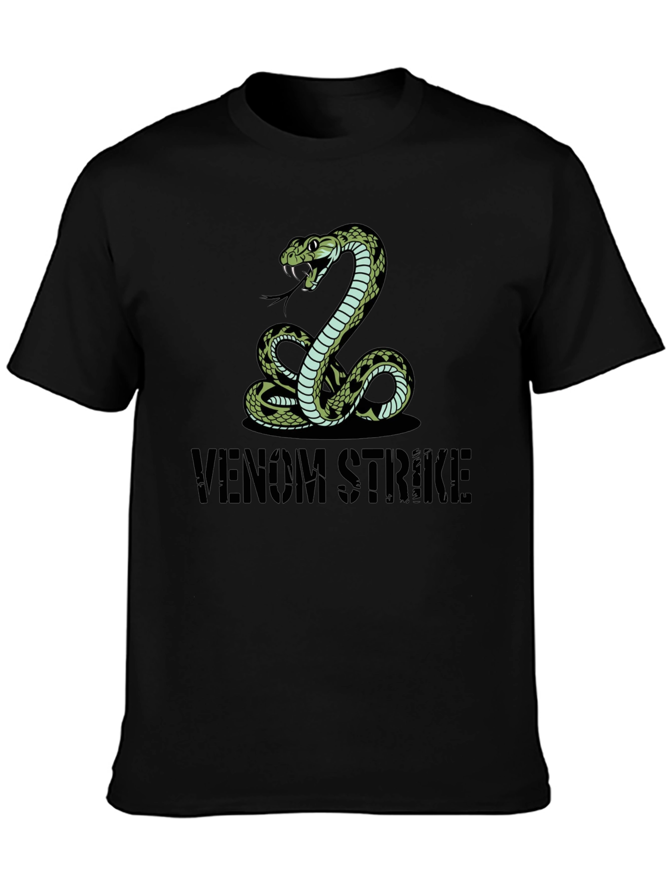 Venom Strike Snake Graphic Tee