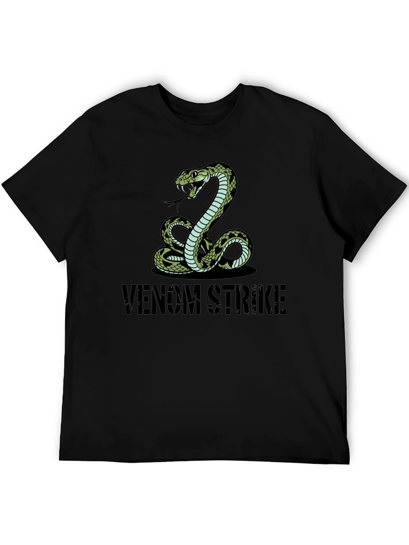 Venom Strike Snake Graphic Tee
